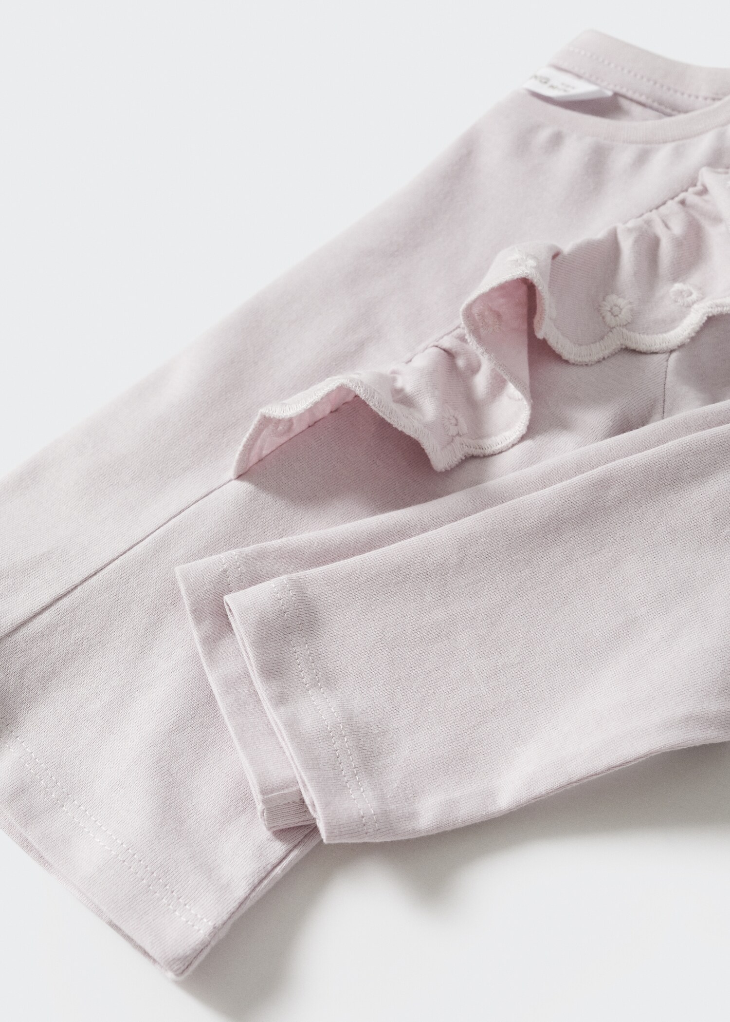 Baumwollpyjama mit Rüschen - Detail des Artikels 9