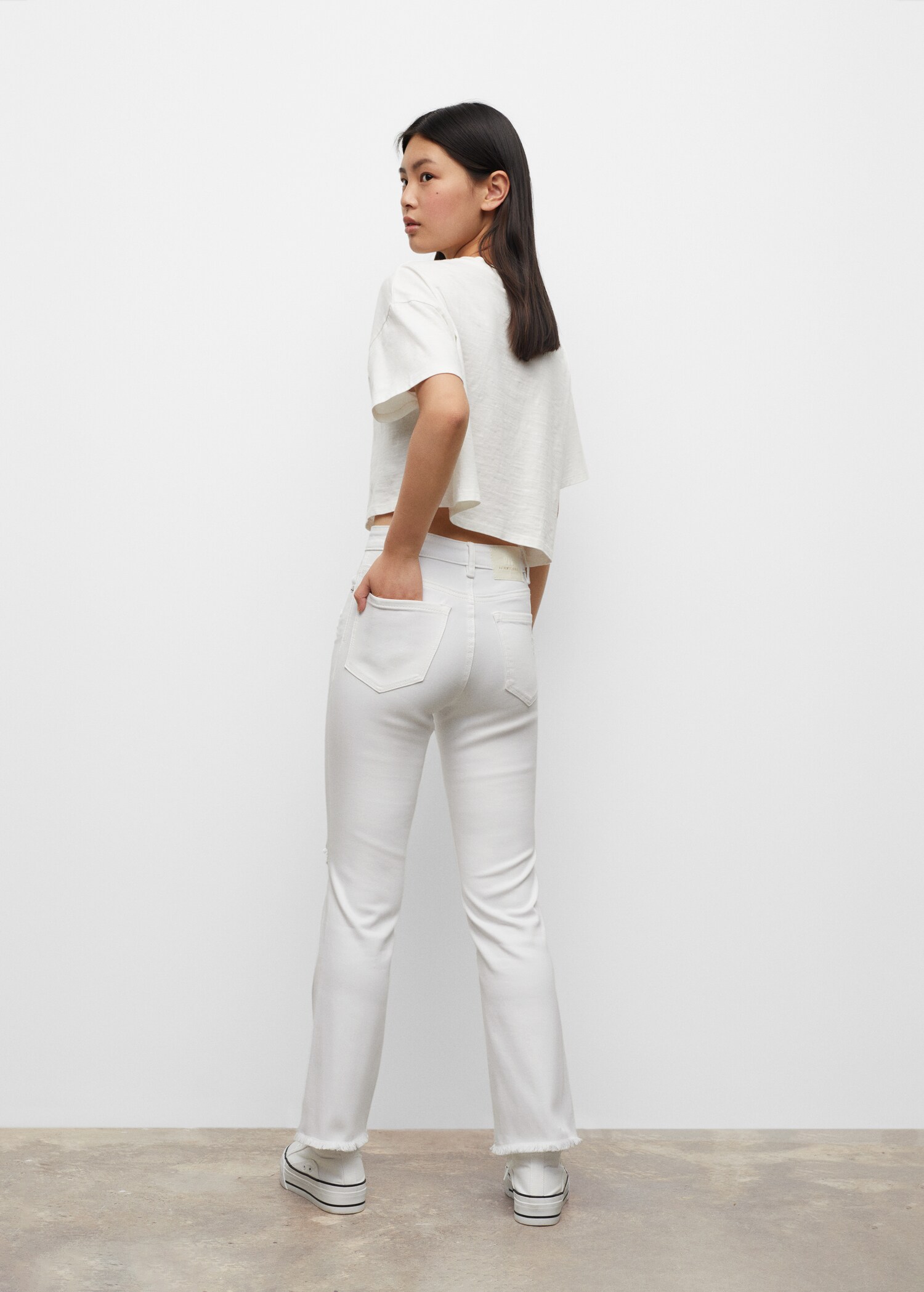 Jeans flare - Reverso del artículo