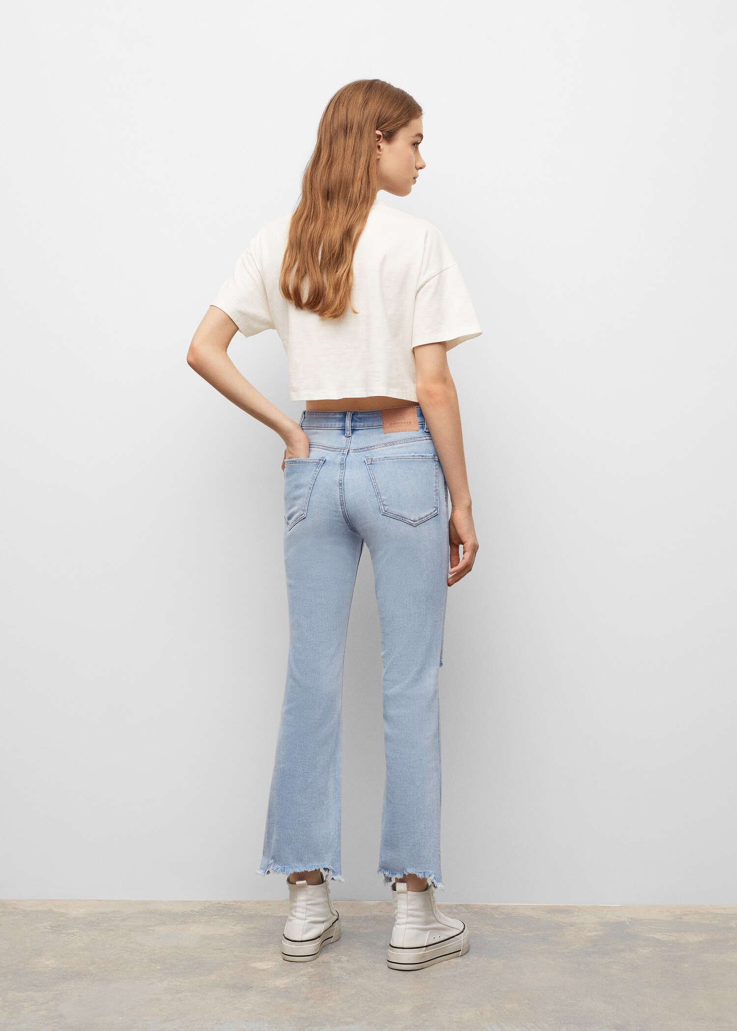 Jeans flare - Reverso del artículo