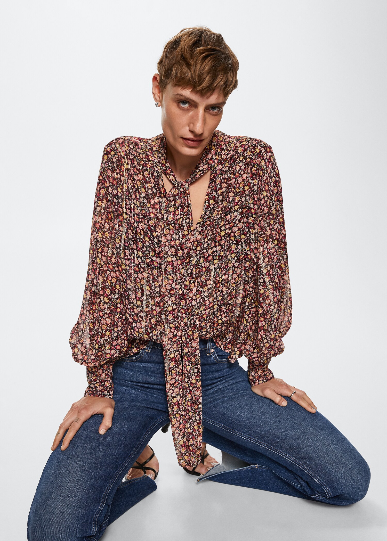 Blusa estampada lazo - Detalle del artículo 2