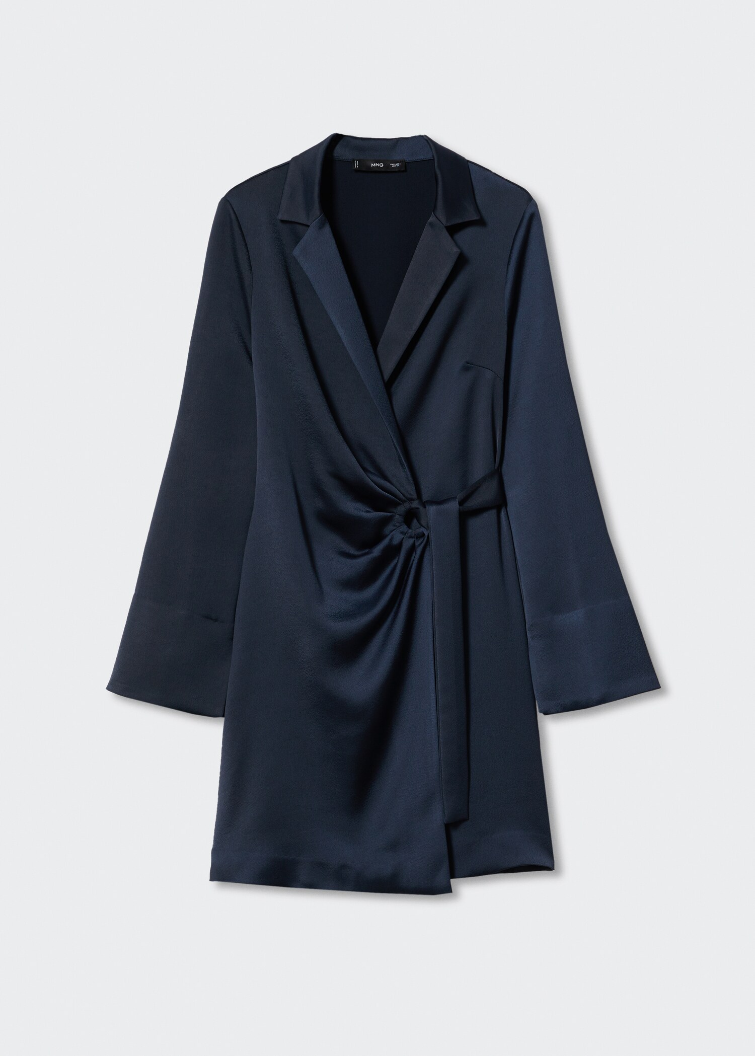 Satin shirt dress - Article without model