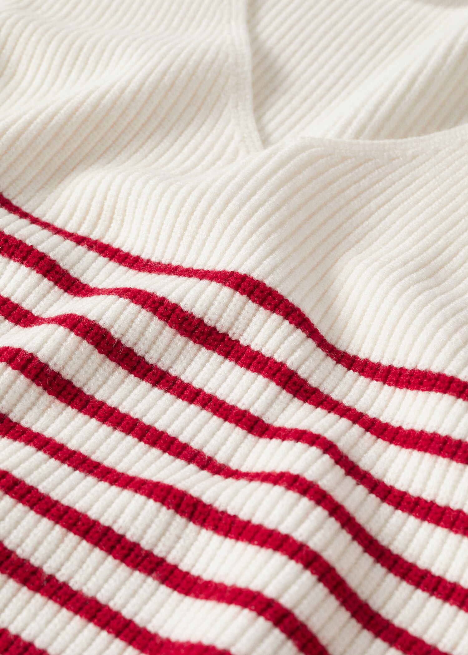 Oversized striped sweater - Details of the article 8