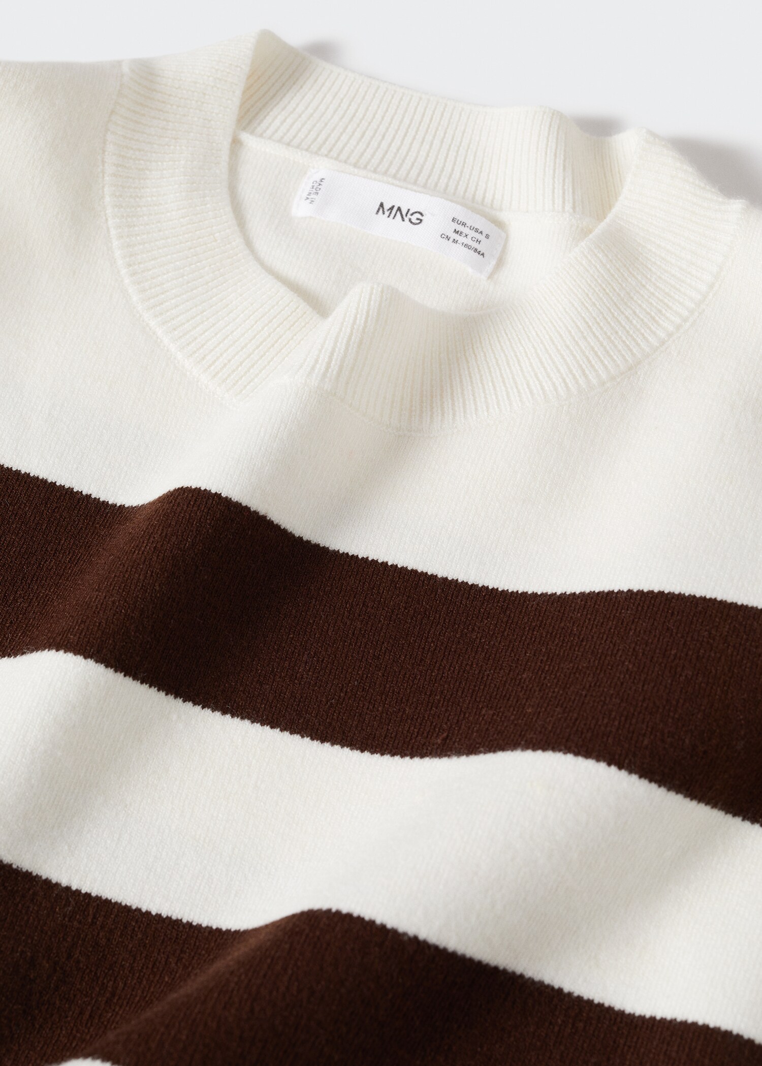 Striped knit sweater - Details of the article 8