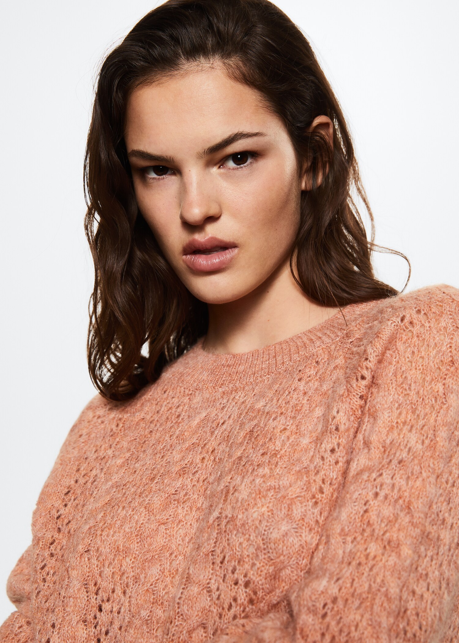 Openwork knit sweater - Details of the article 1