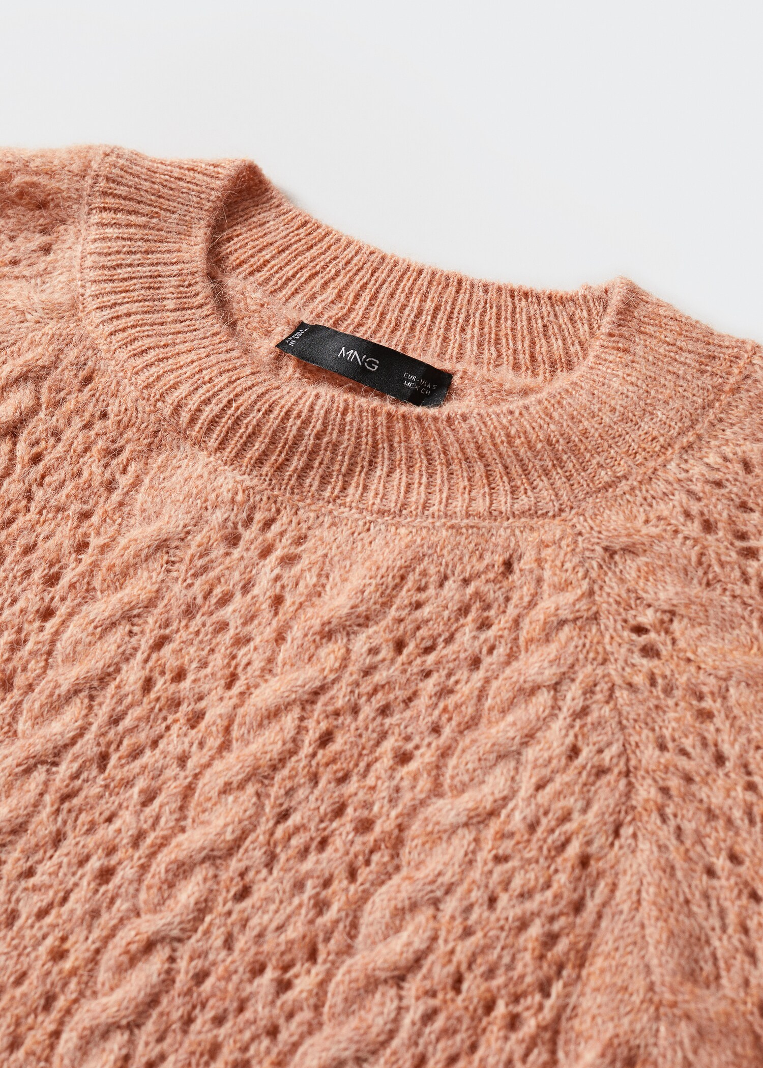 Openwork knit sweater - Details of the article 8