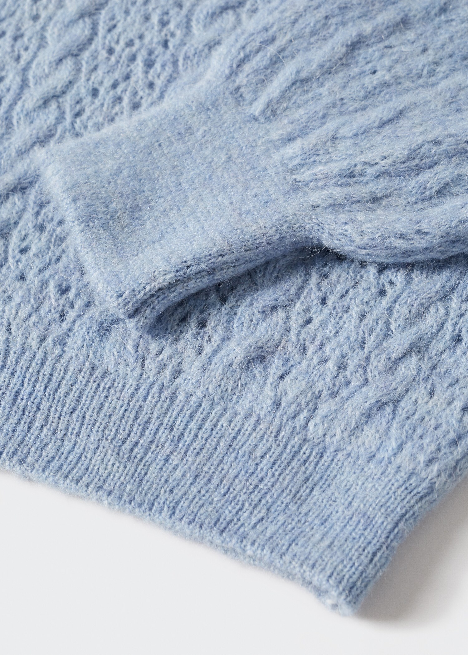 Openwork knit sweater - Details of the article 8