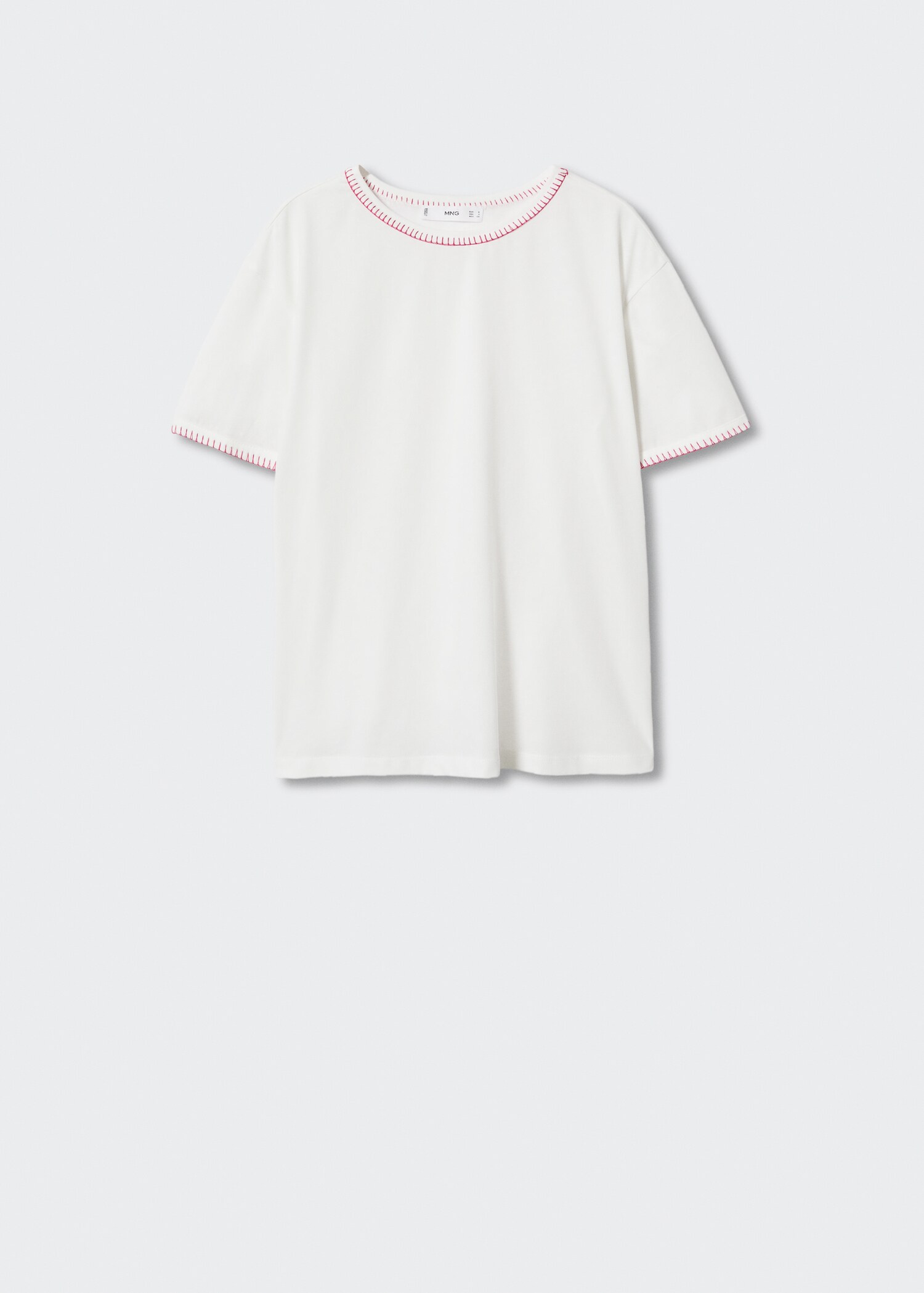 Camiseta algodón bordados - Artículo sin modelo