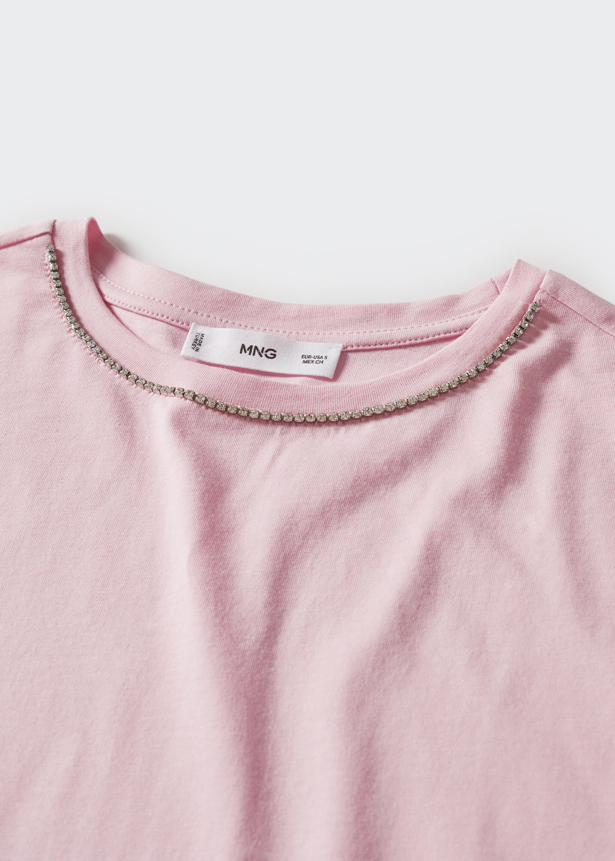 Strass cotton t-shirt - Details of the article 8