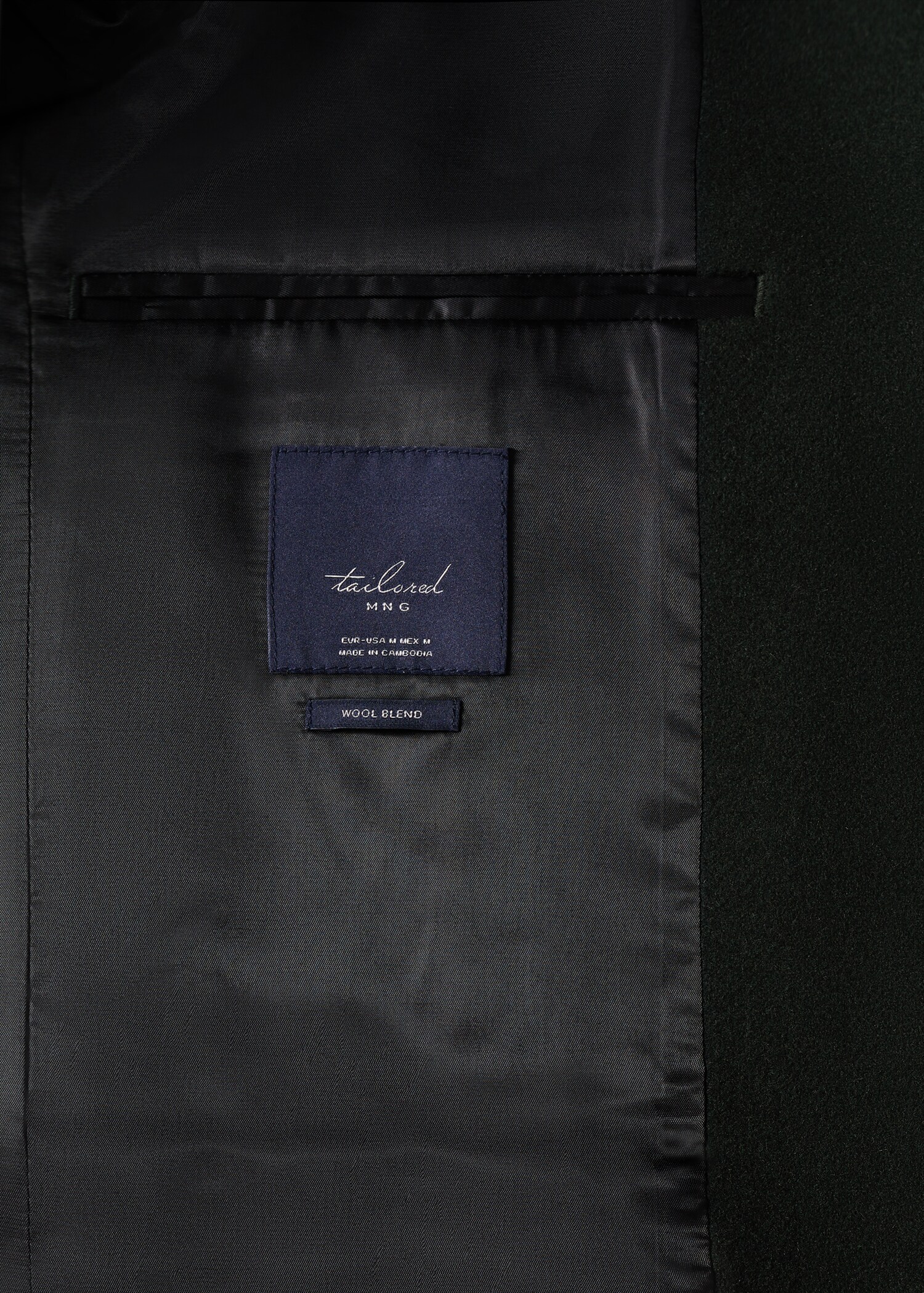 Manteau long laine recyclée - Détail de l'article 8