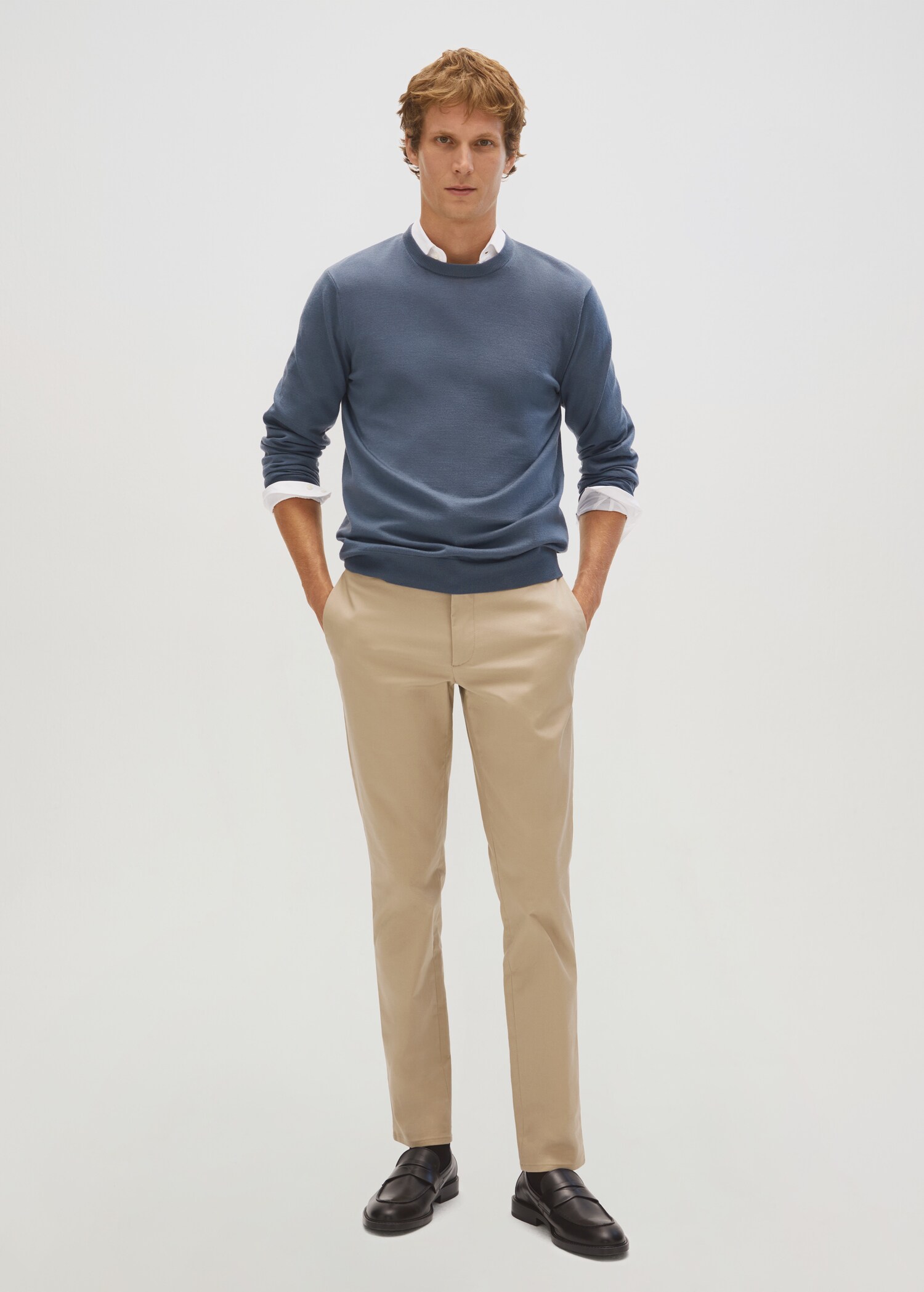Merino wool washable sweater - Details of the article 7