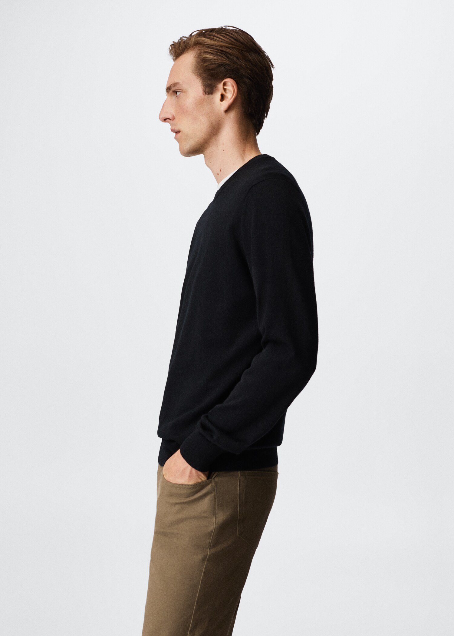 Pullover lana merino lavabile - Dettaglio dell'articolo 2