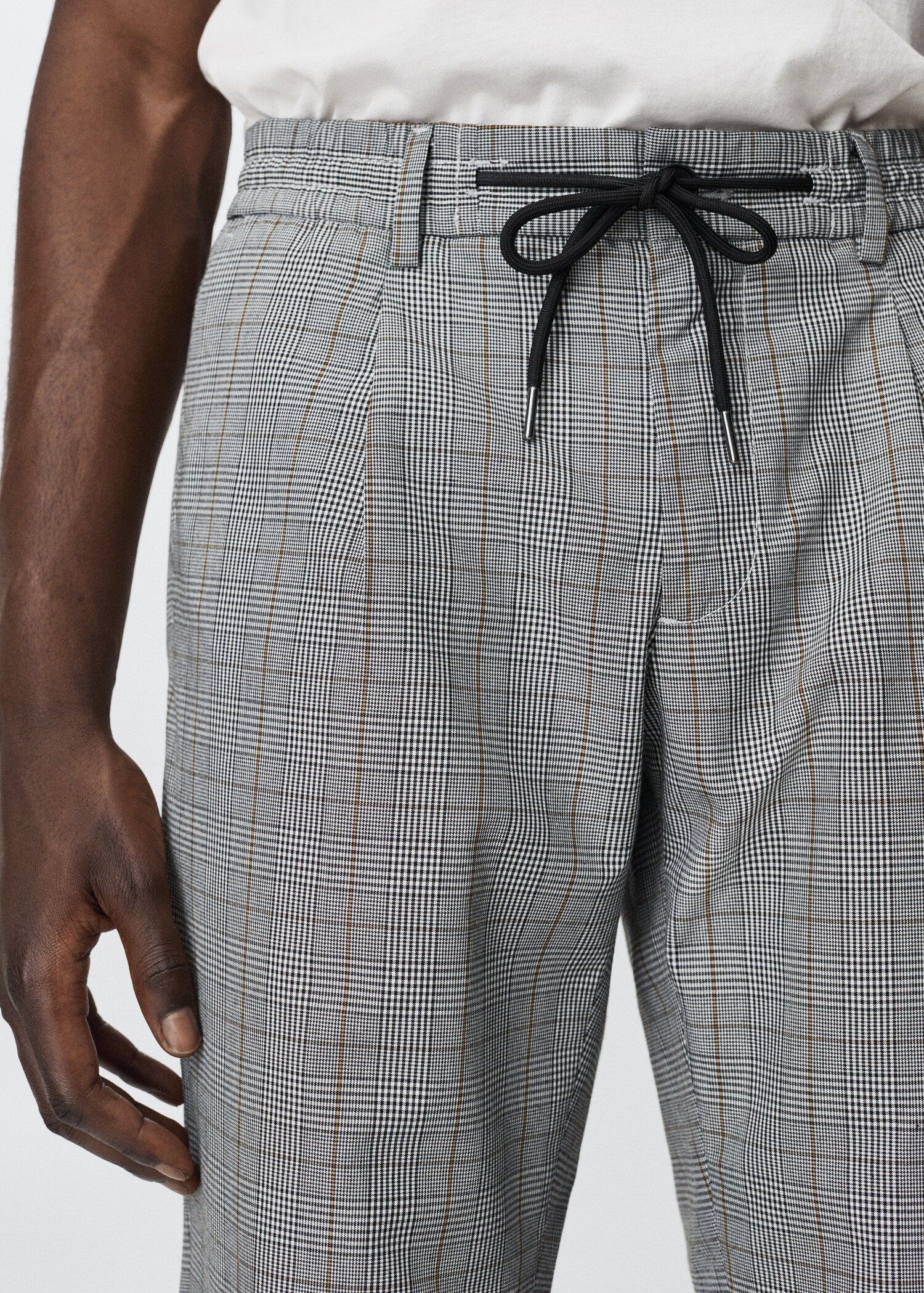 Karierte Jogger-Pants - Detail des Artikels 1