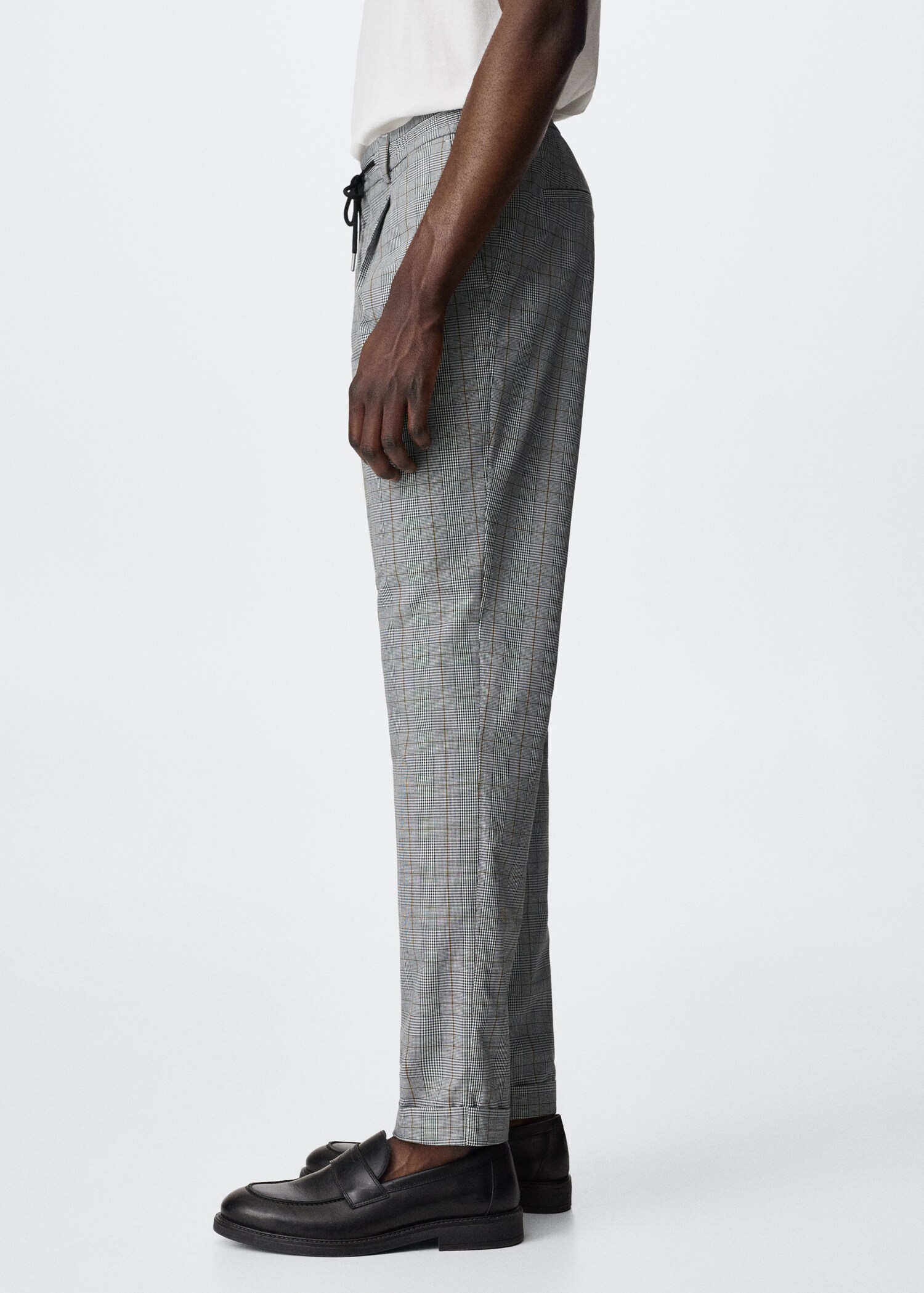Karierte Jogger-Pants - Detail des Artikels 2