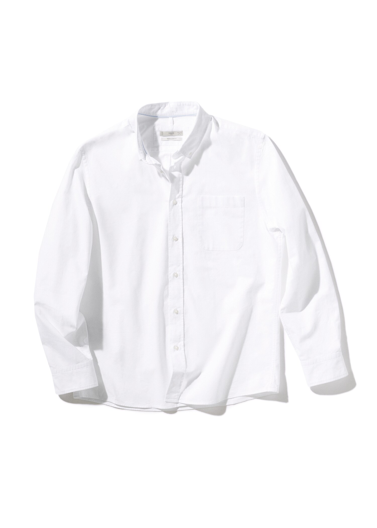 Regular fit Oxford cotton shirt - Details of the article 9
