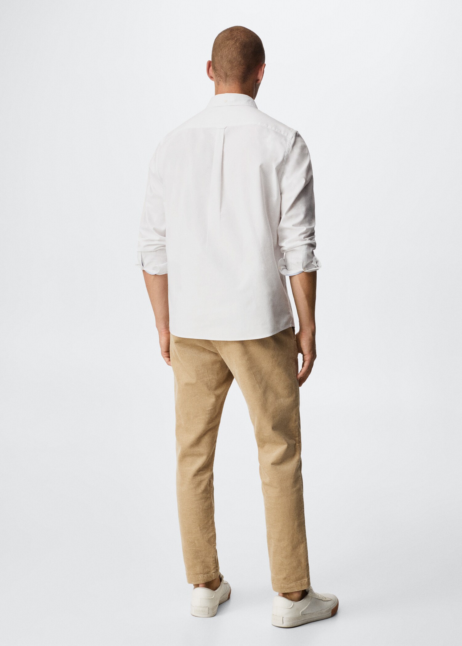Regular fit Oxford cotton shirt - Reverse of the article