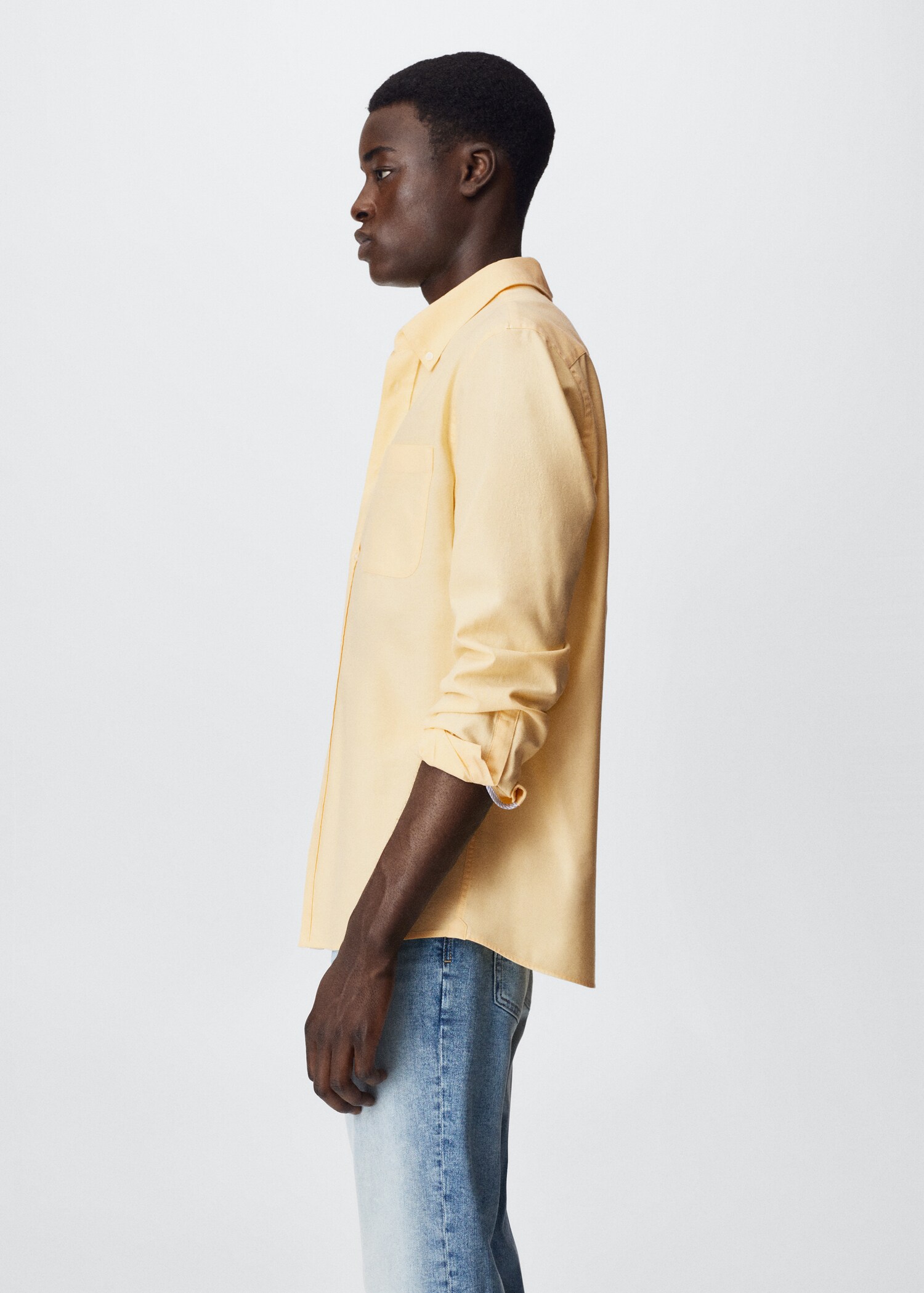 Regular fit Oxford cotton shirt - Details of the article 2