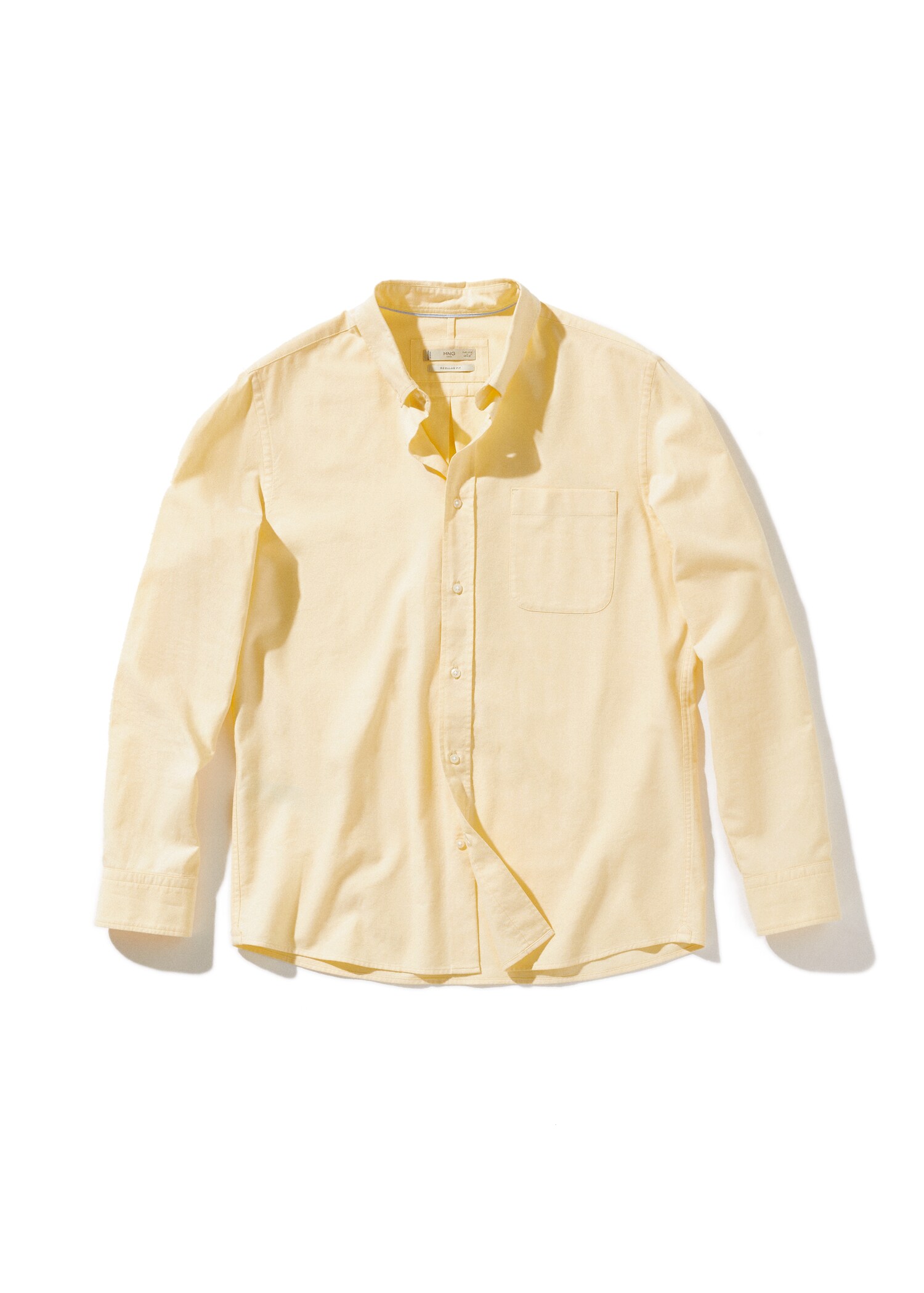 Regular fit Oxford cotton shirt - Details of the article 9