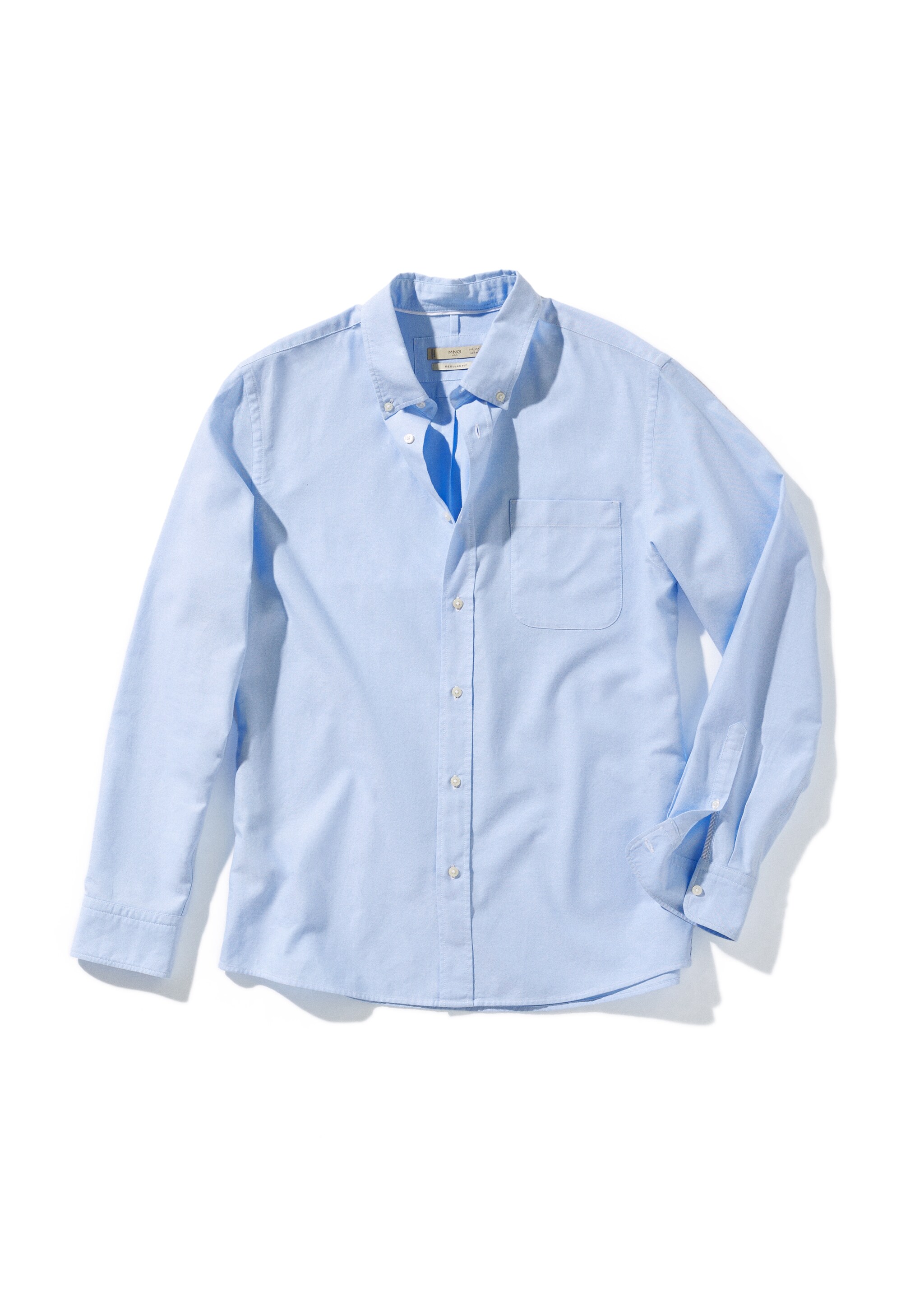 Regular fit Oxford cotton shirt - Details of the article 9