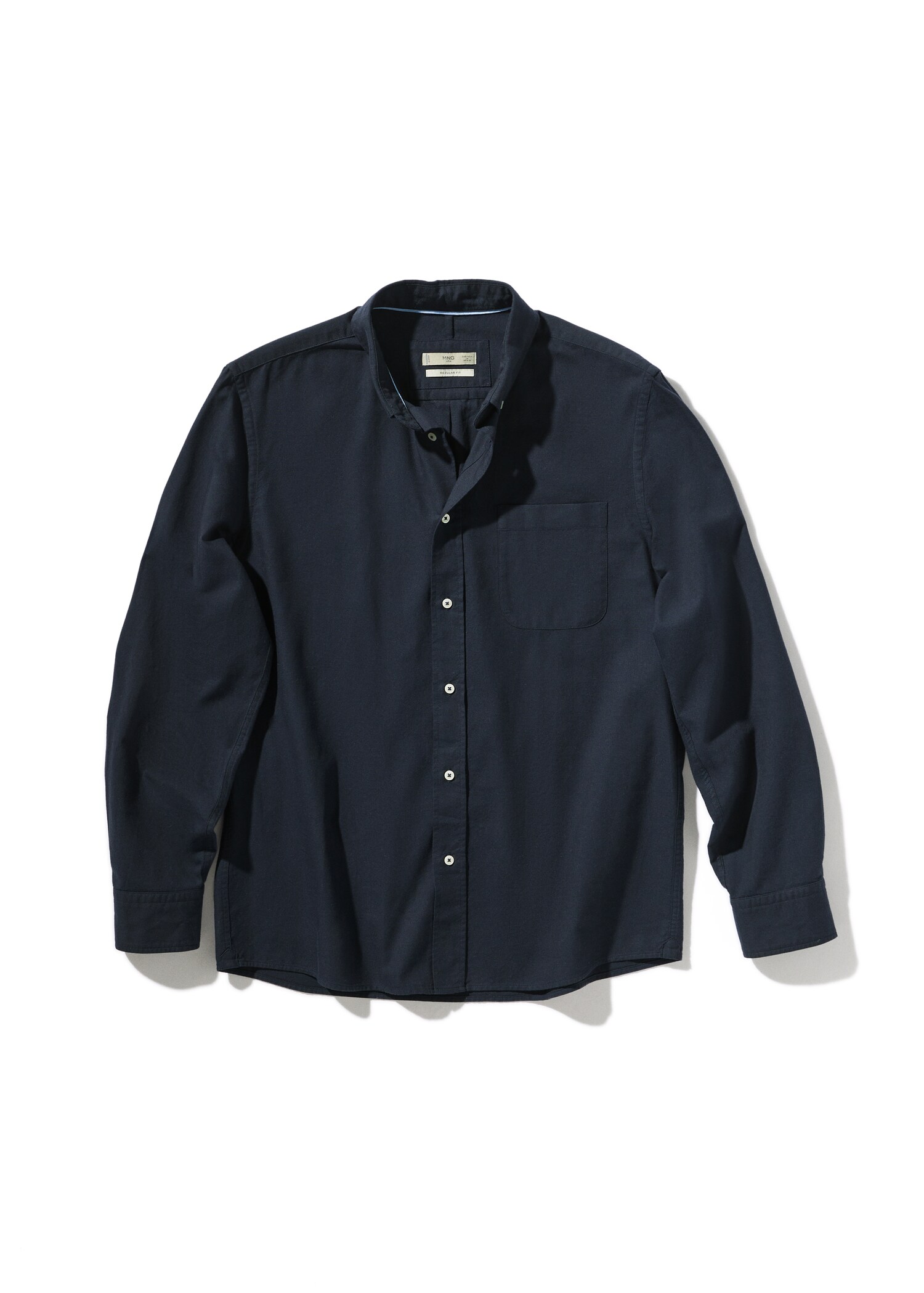 Regular fit Oxford cotton shirt - Details of the article 9