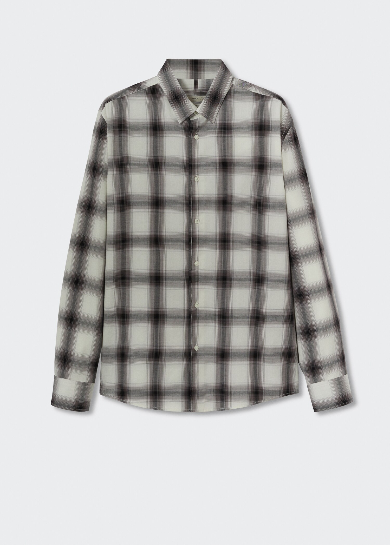Camicia regular fit cotone quadri - Articolo senza modello