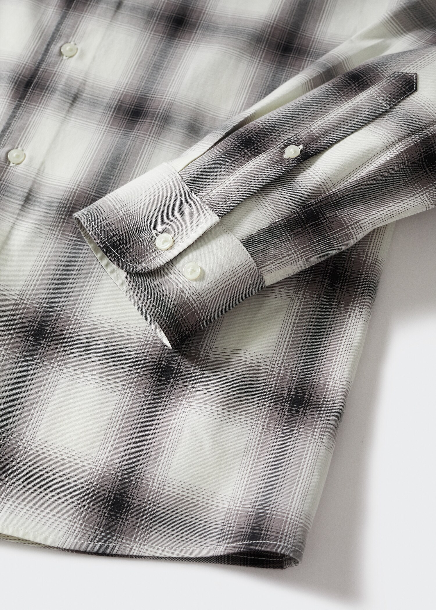 Camicia regular fit cotone quadri - Dettaglio dell'articolo 7