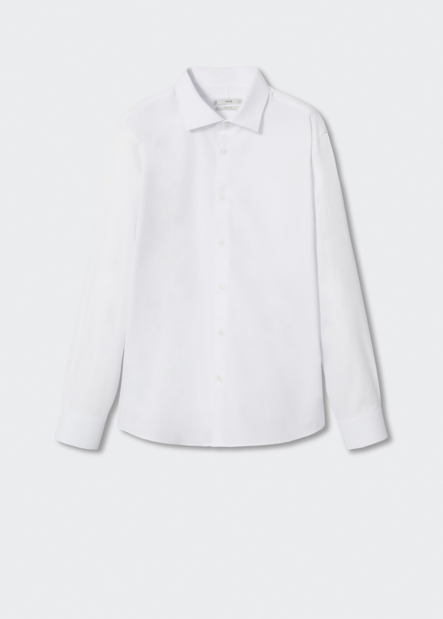 Slim fit cotton shirt - Details of the article 8