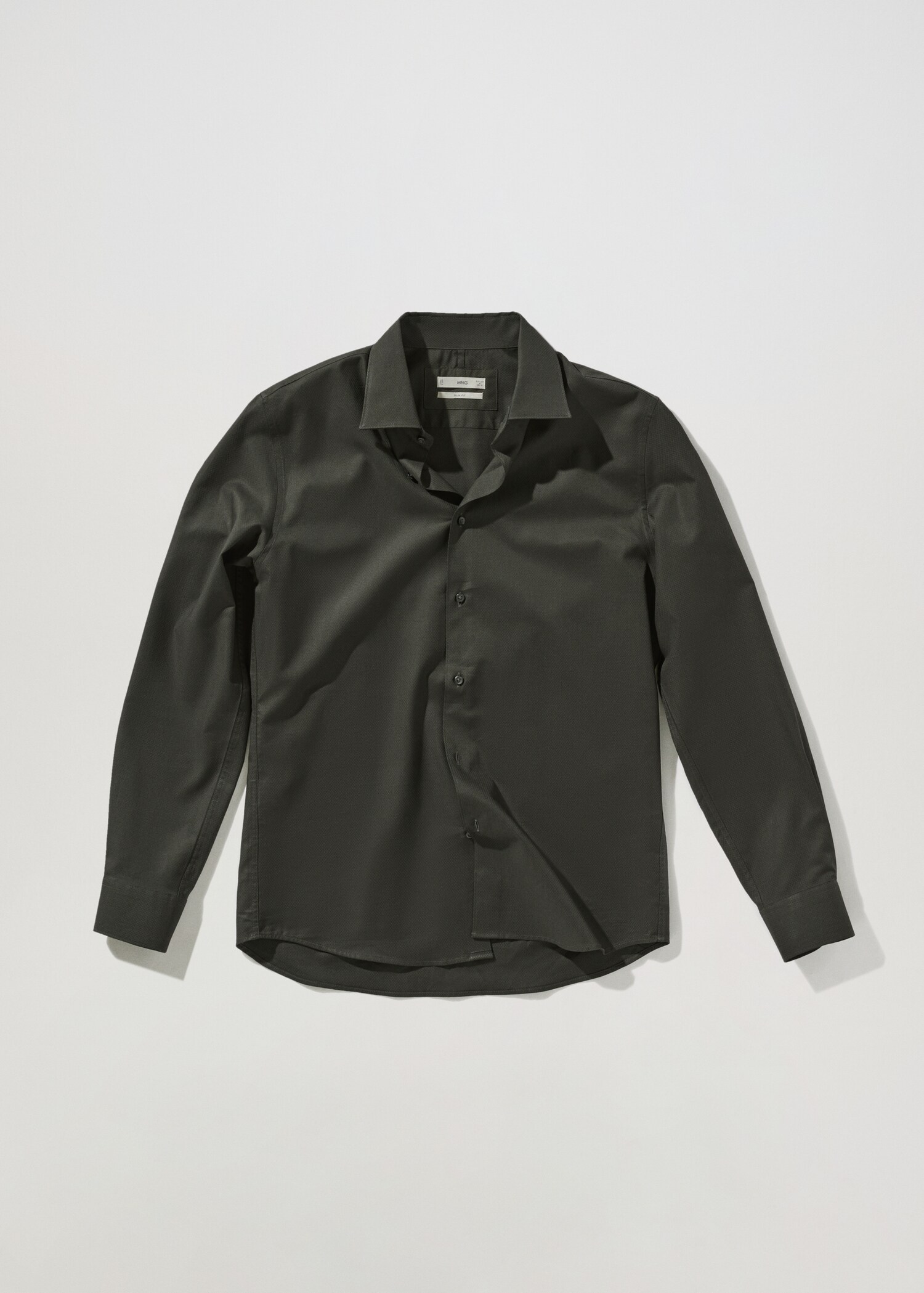 Slim fit cotton shirt - Article without model