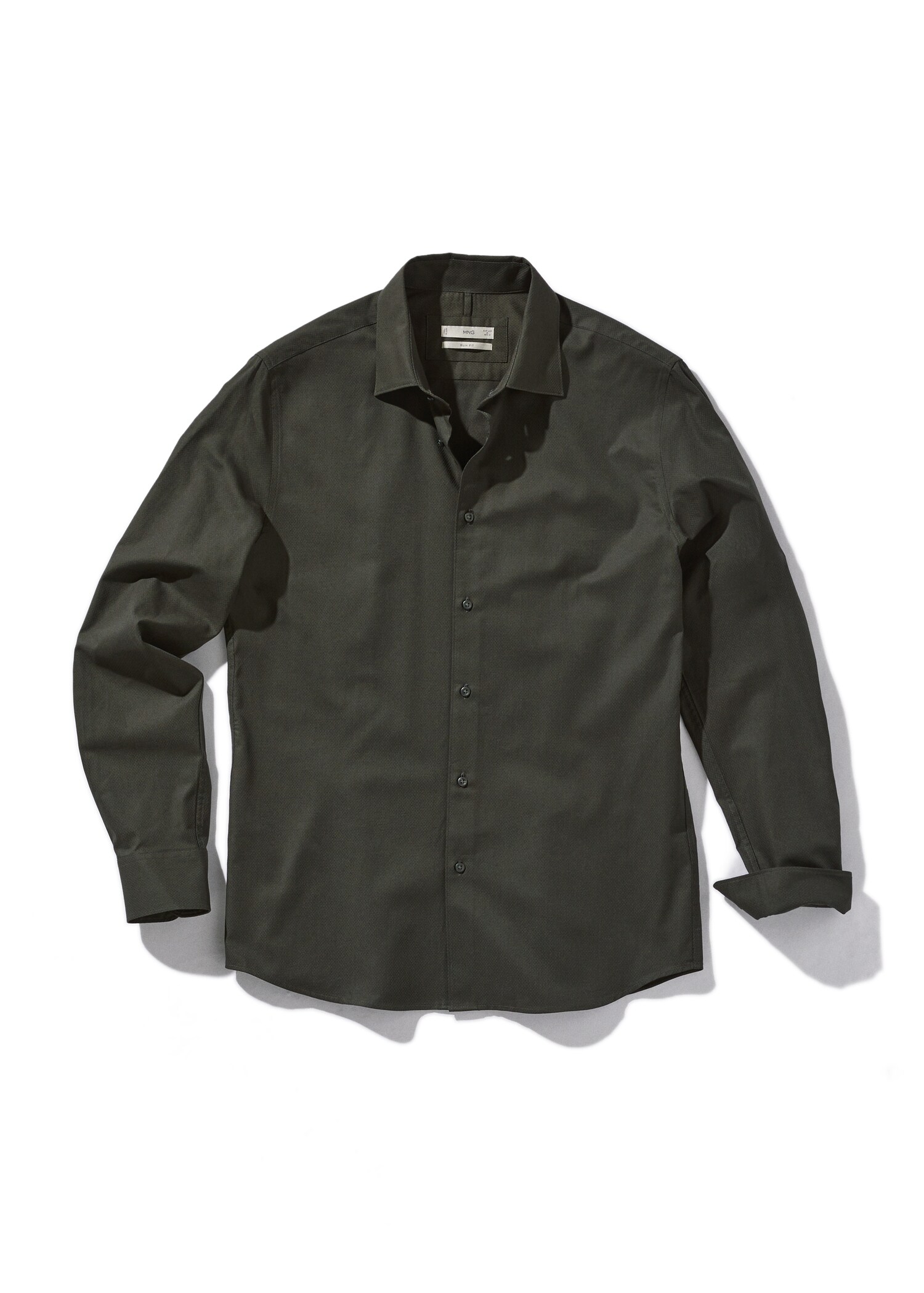 Slim fit cotton shirt - Details of the article 9