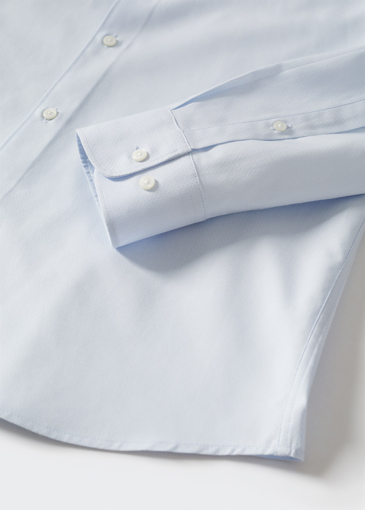 Slim fit cotton shirt - Details of the article 7