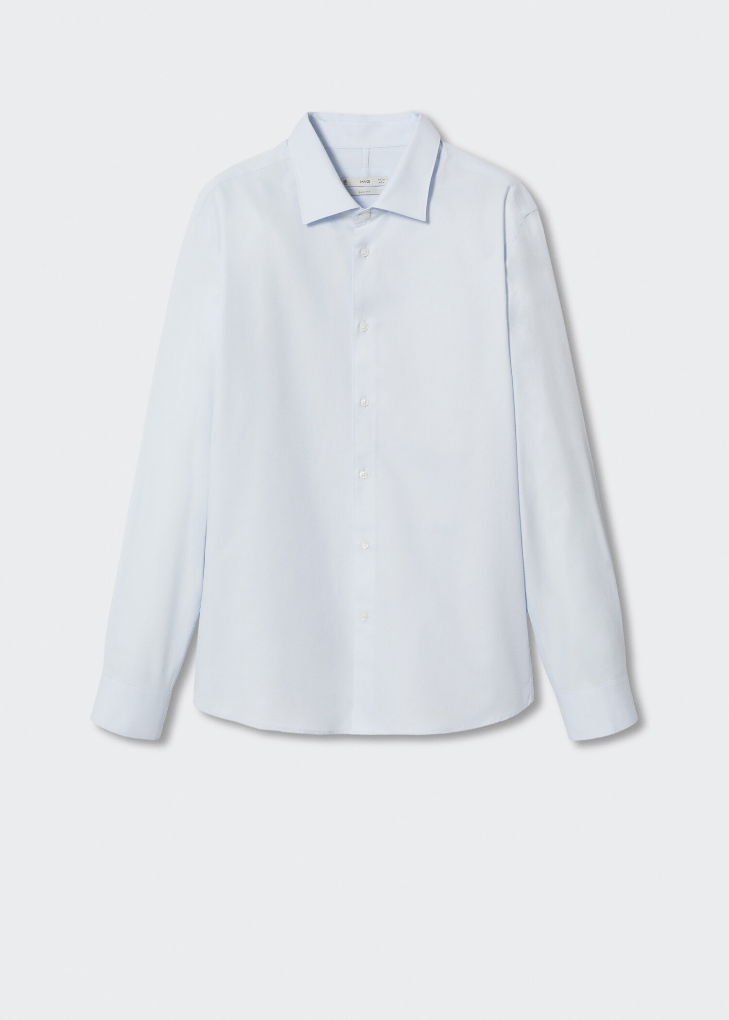 Slim fit cotton shirt - Details of the article 8