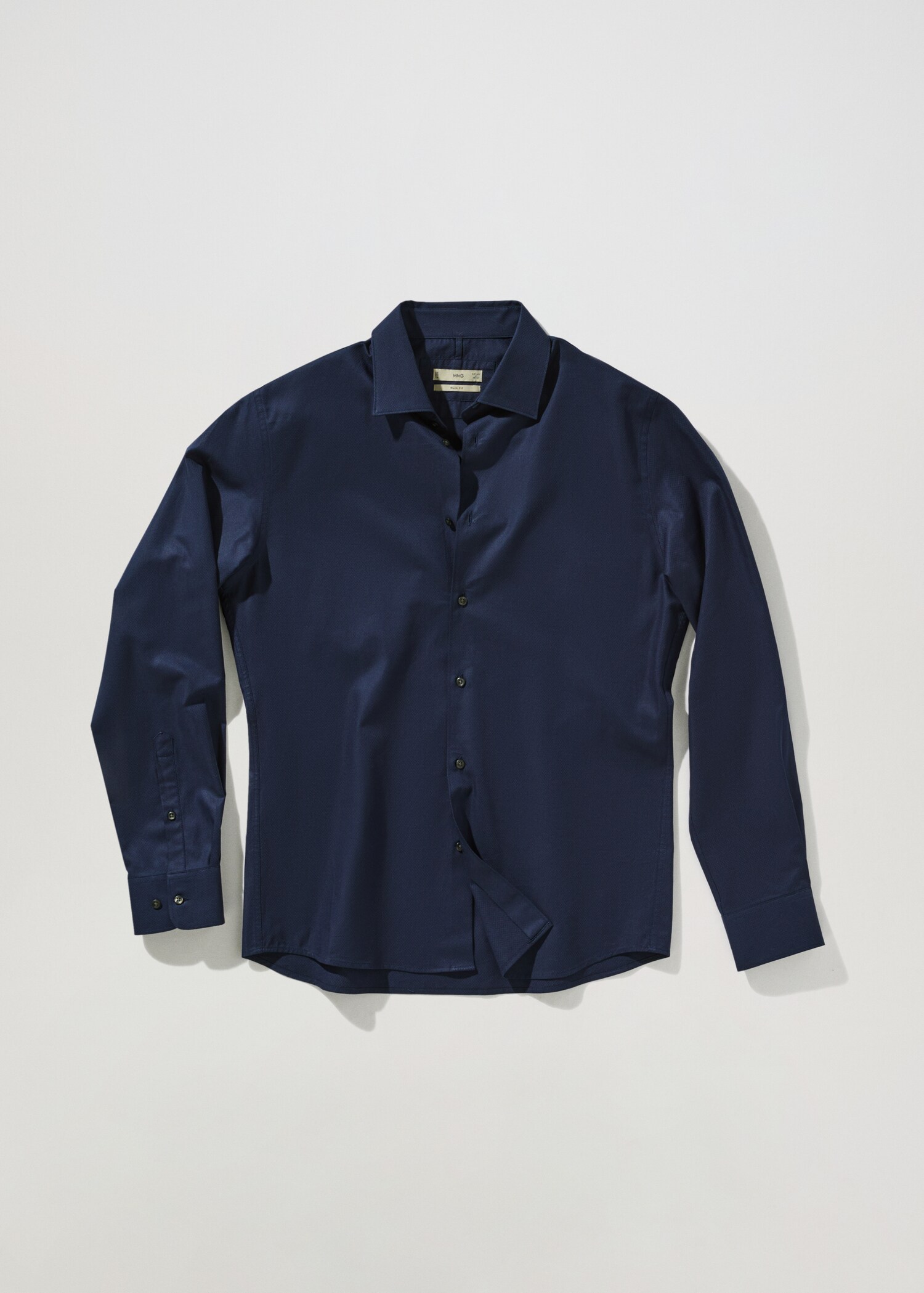 Slim fit cotton shirt - Article without model