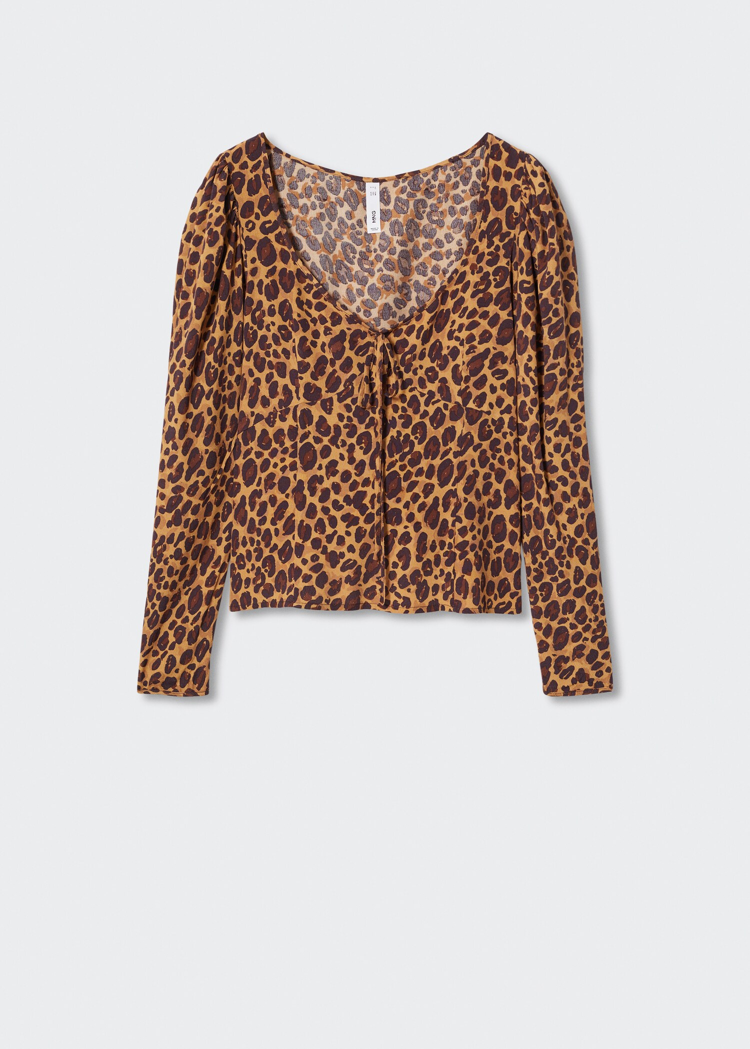 Bluse mit Animal-Print - Artikel ohne Model