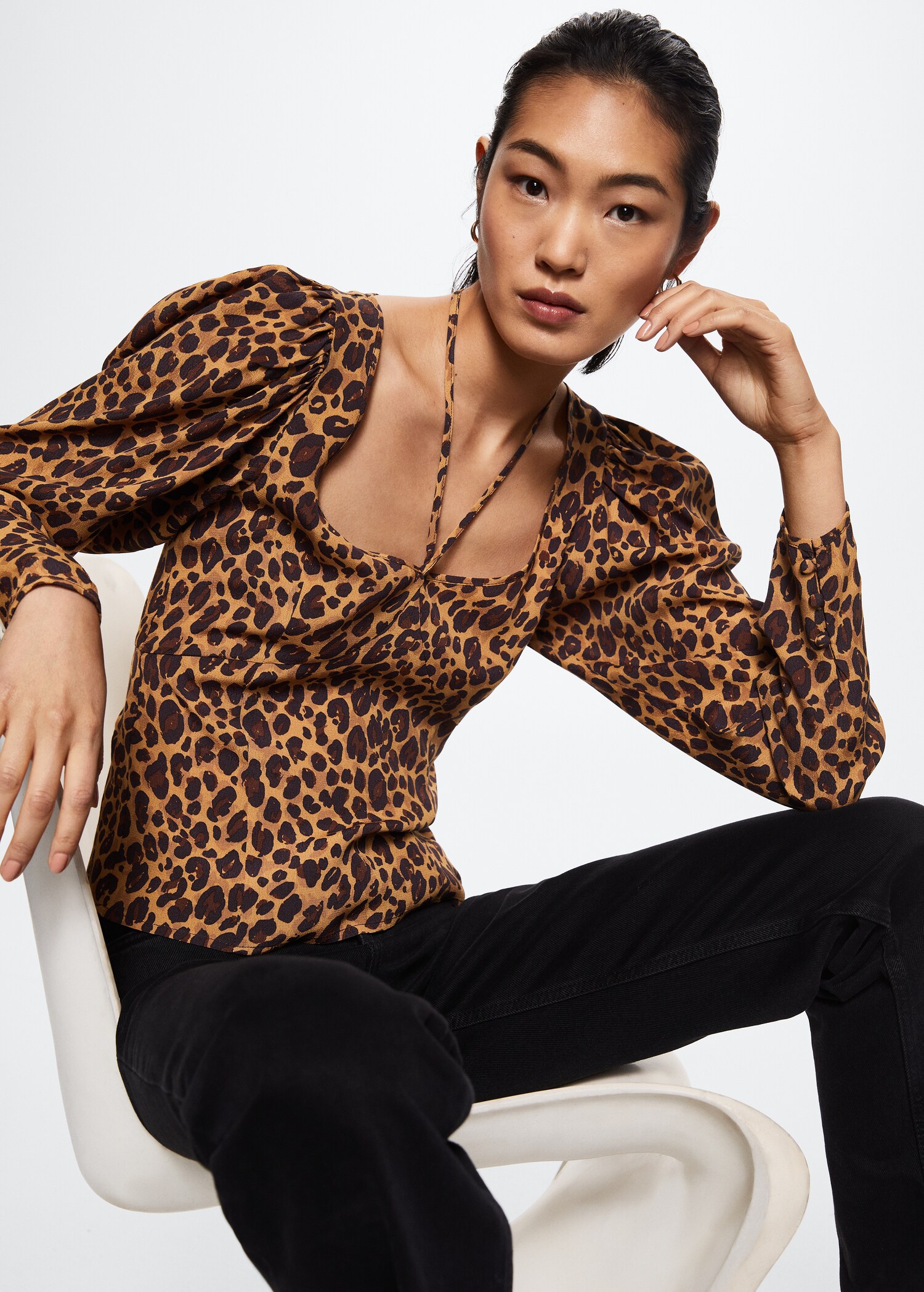 Blouse léopard légère - Détail de l'article 2