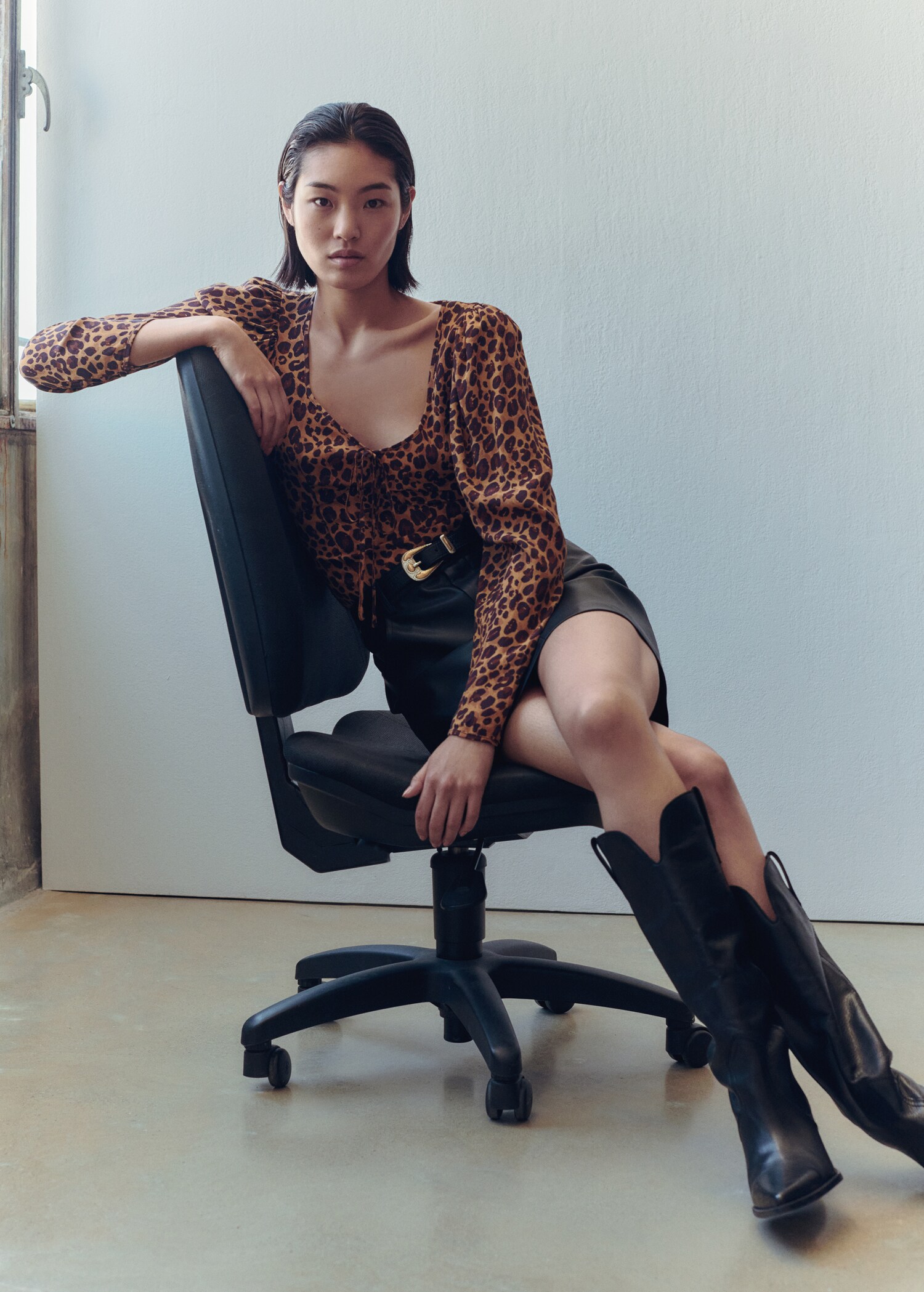 Blouse léopard légère - Détail de l'article 6