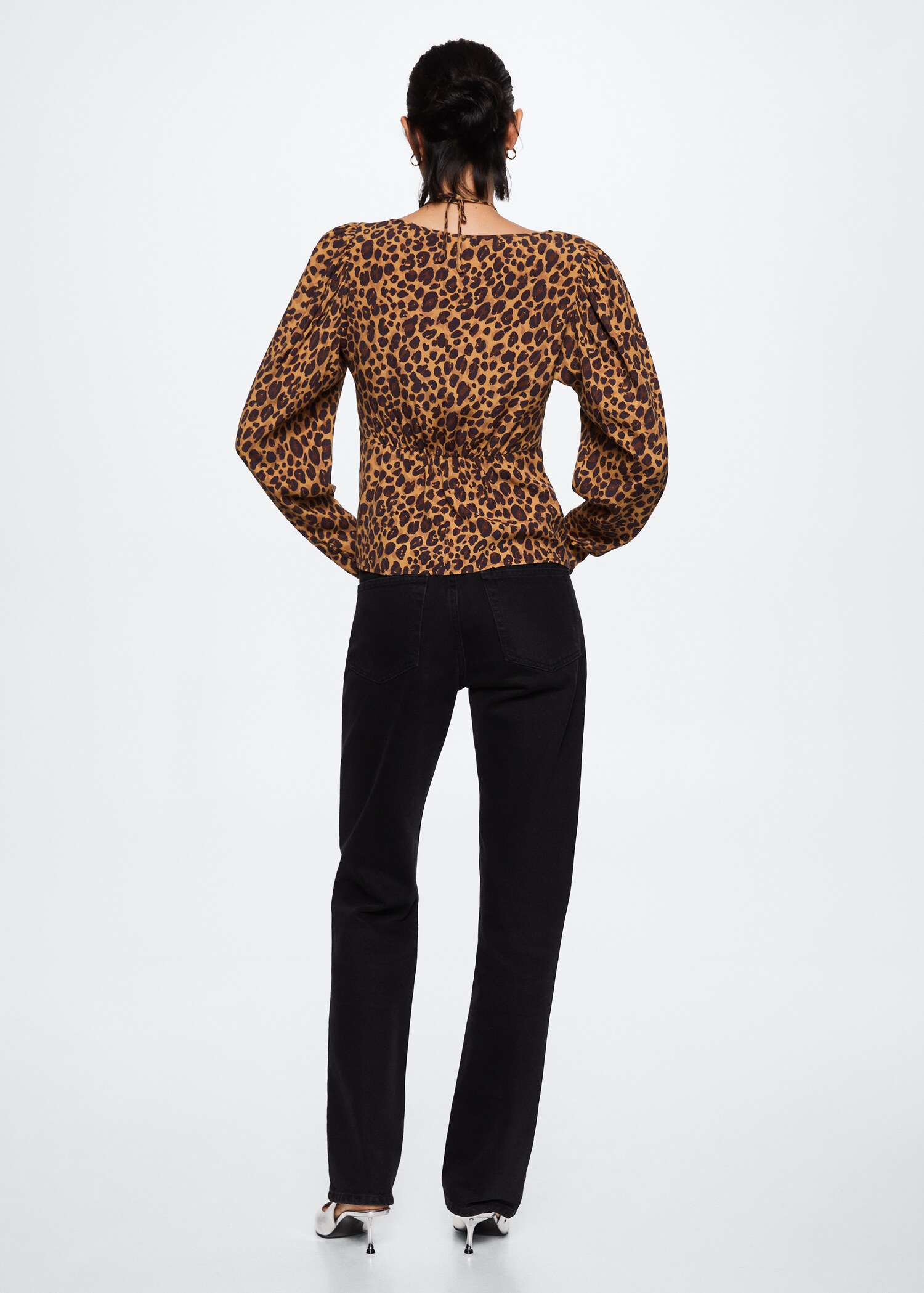 Blouse léopard légère - Verso de l’article