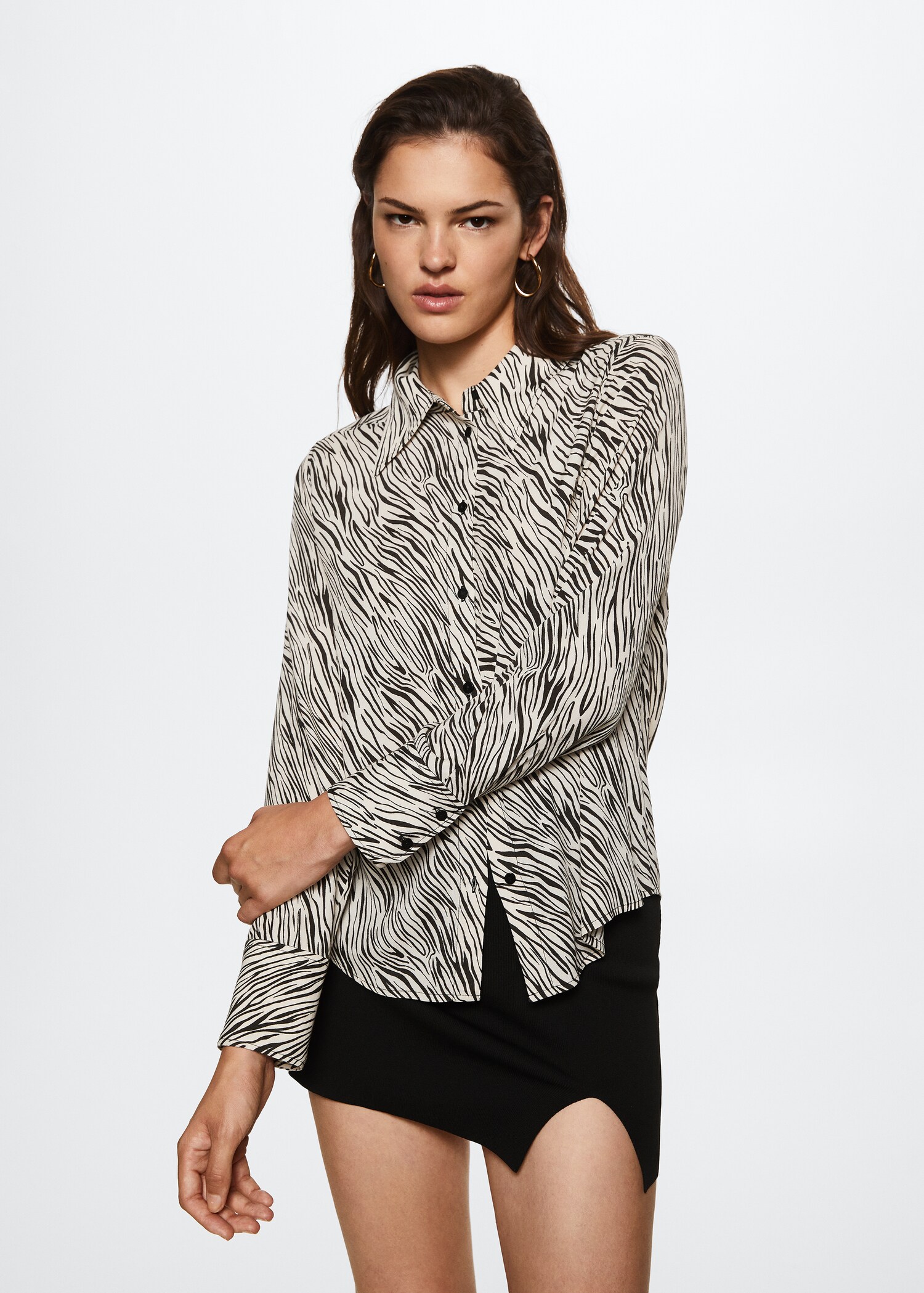 Animal print shirt - Medium plane