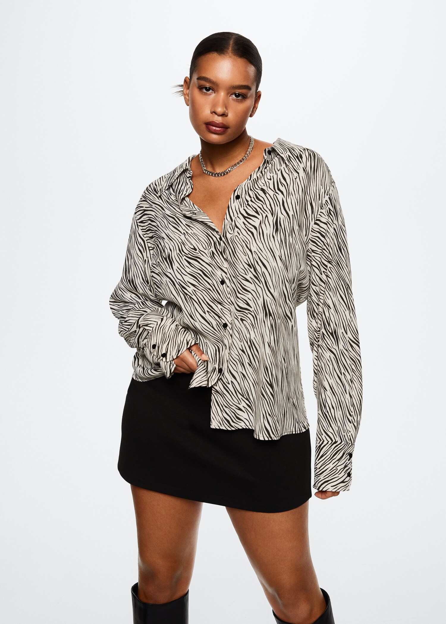 Animal print shirt - Details of the article 5