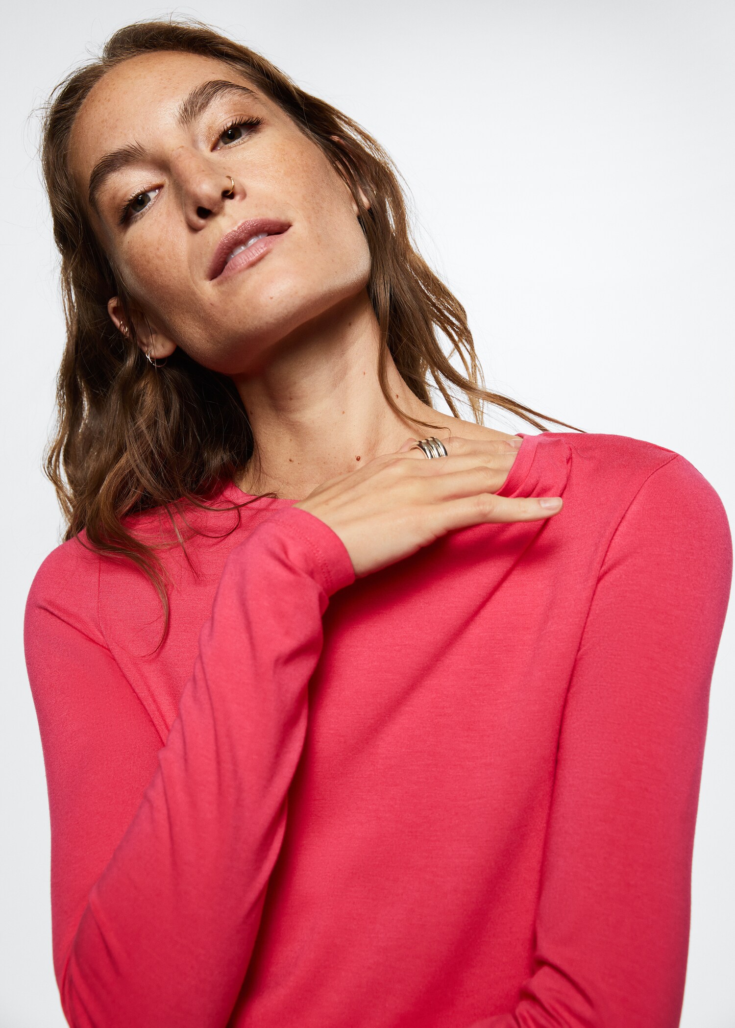 Crop T-shirt - Details of the article 1
