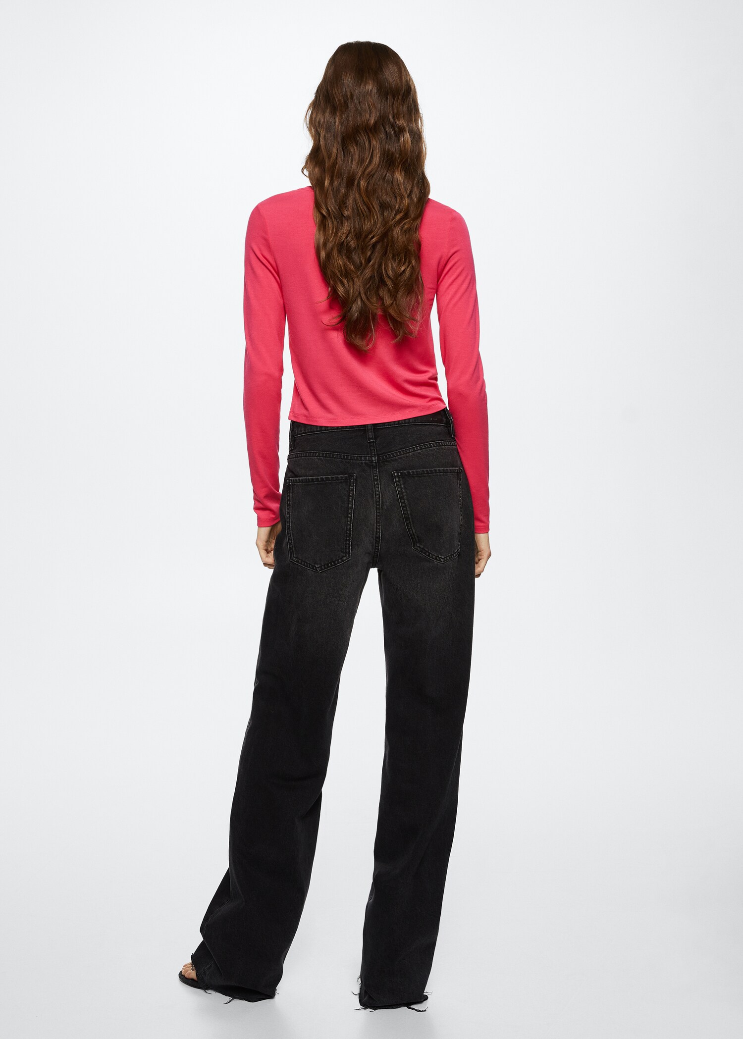 Crop T-shirt - Reverse of the article