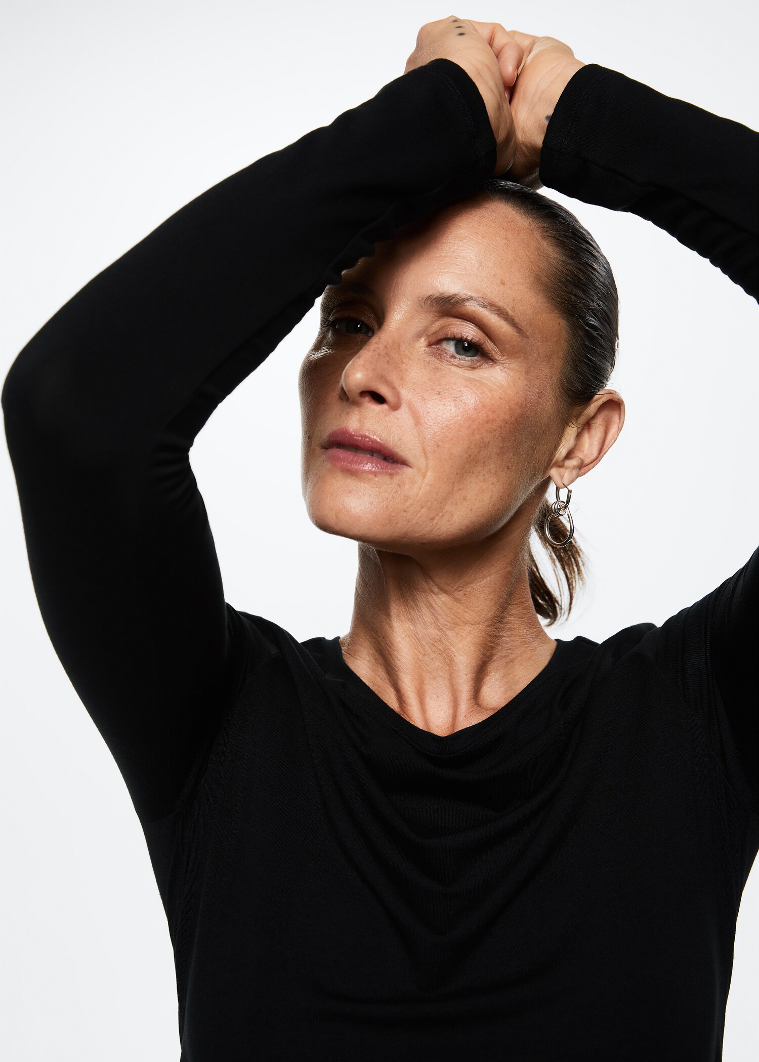 Crop T-shirt - Details of the article 1