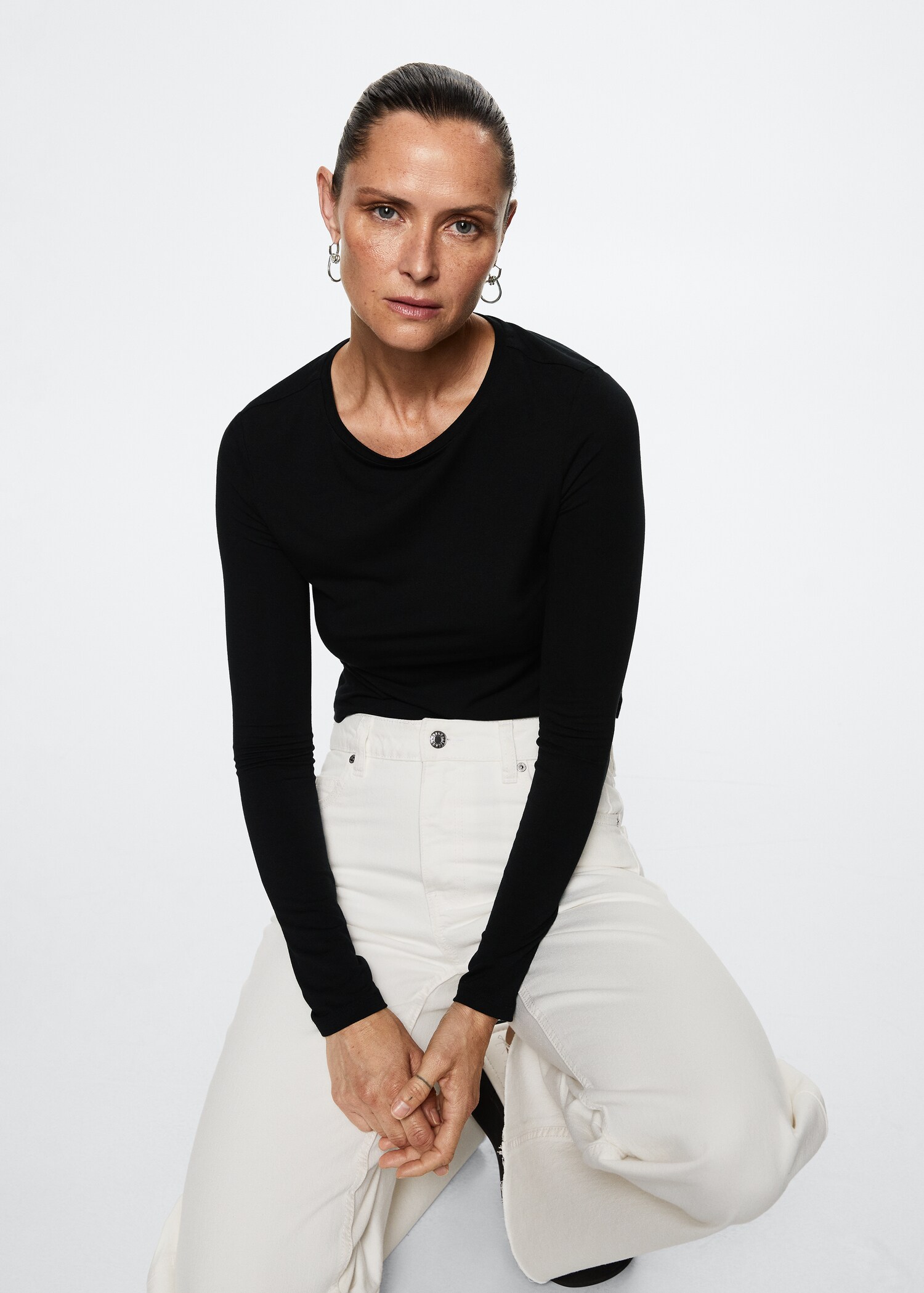 Crop T-shirt - Details of the article 2