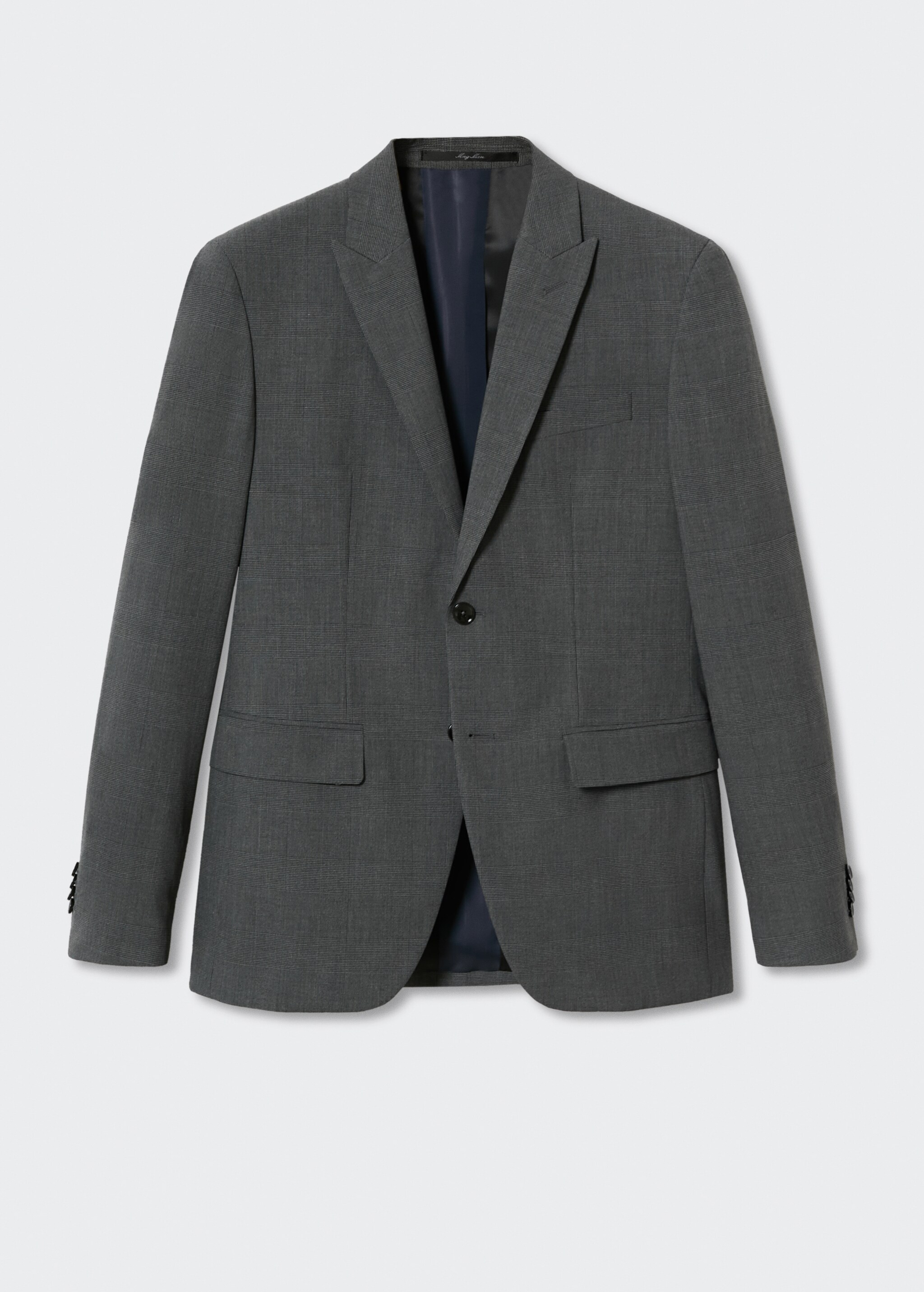 Slim fit check suit blazer - Article without model