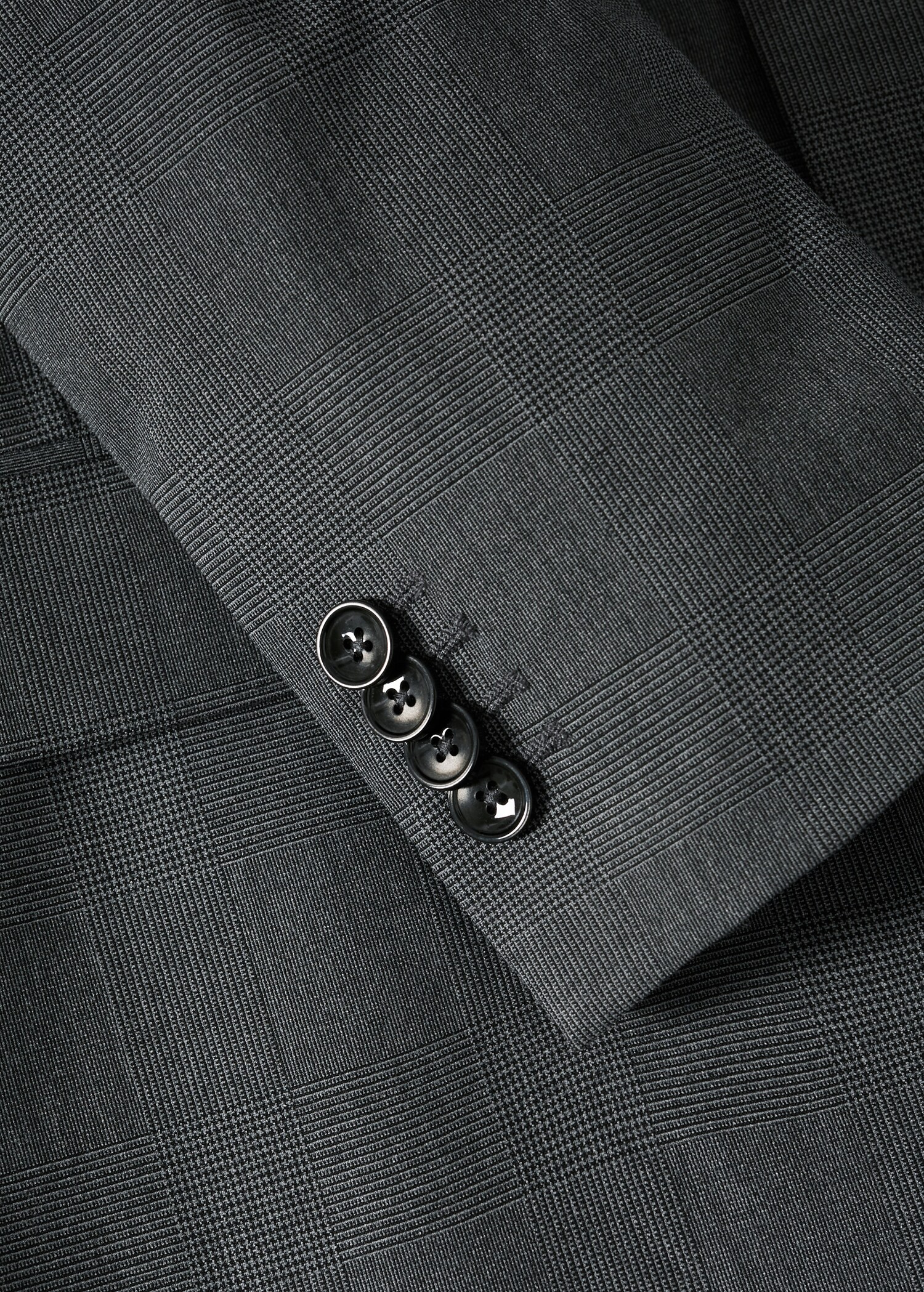 Oblekové sako slim fit s kostkou - Detail zboží 8