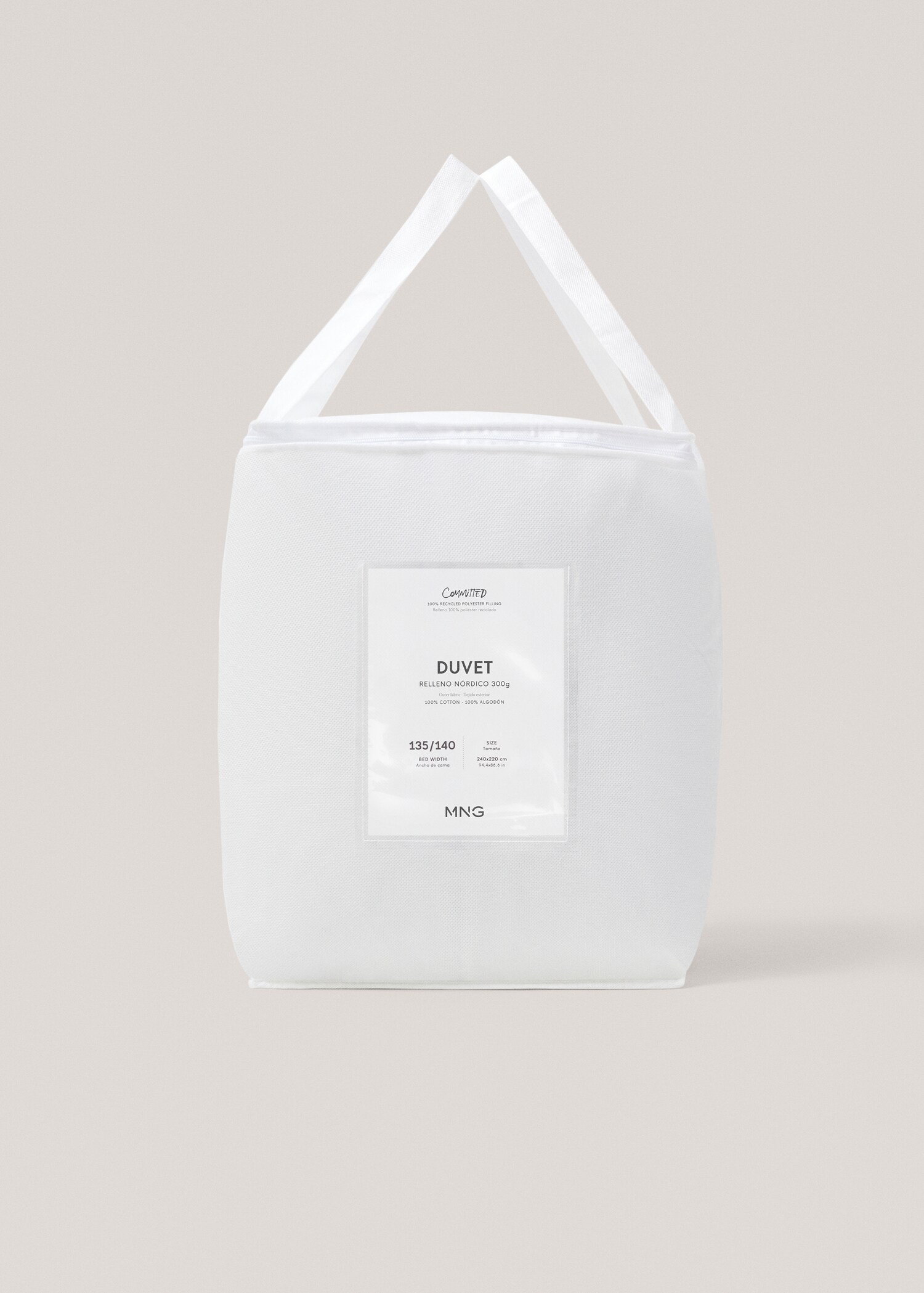 Bettdecke 300 g/m2 240 x 220 cm - Detail des Artikels 3