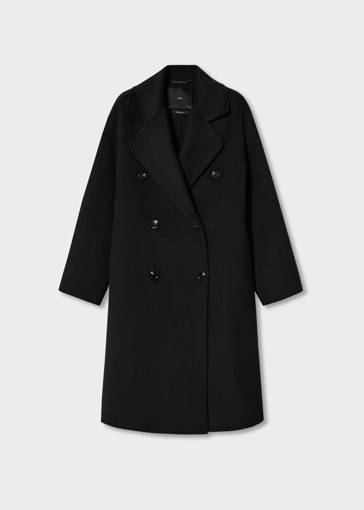 Handmade oversized wool coat - Article without model