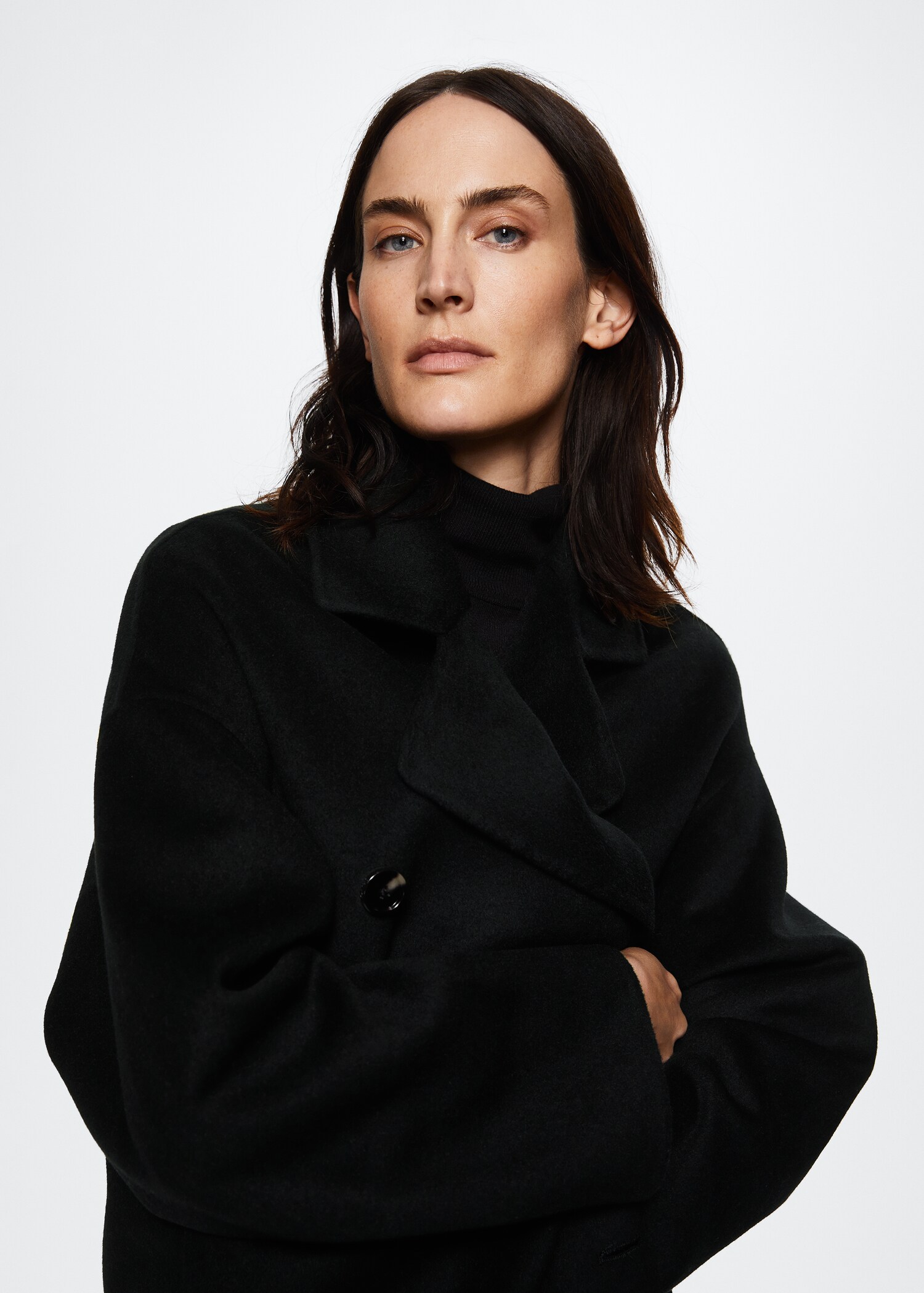 Handmade oversized wool coat - Details of the article 1