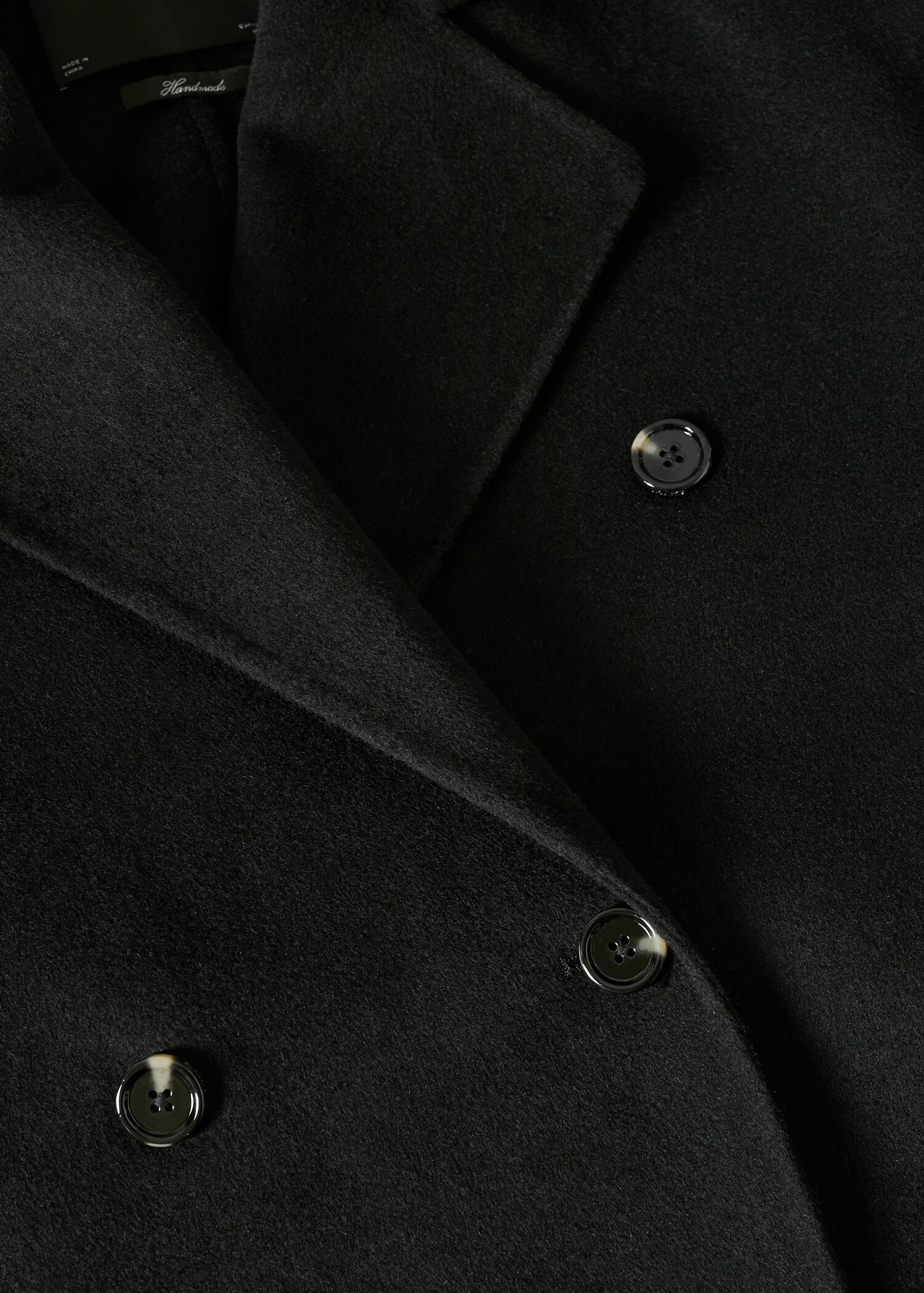 Handmade oversized wool coat - Details of the article 8
