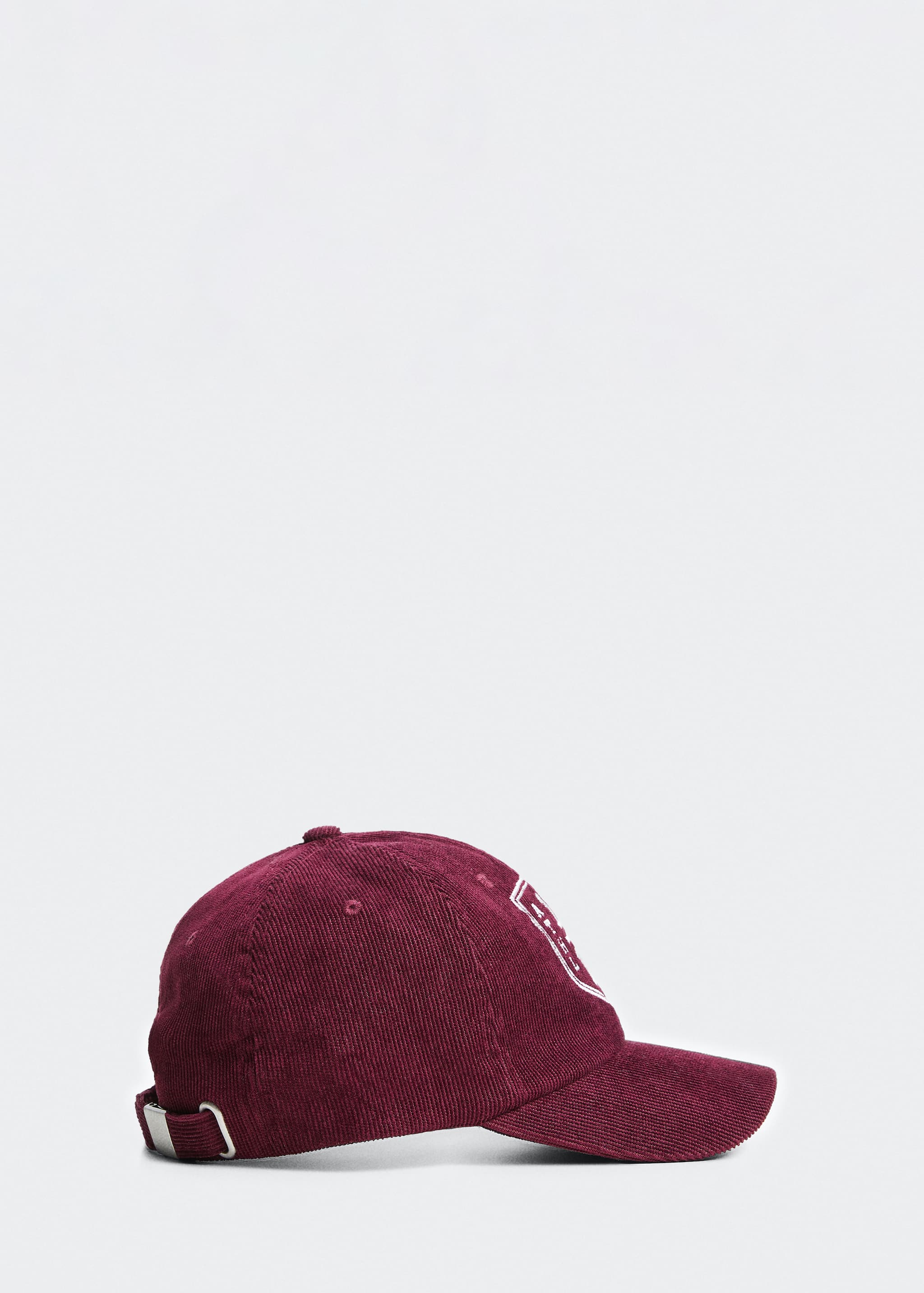 Corduroy effect cap - Article without model