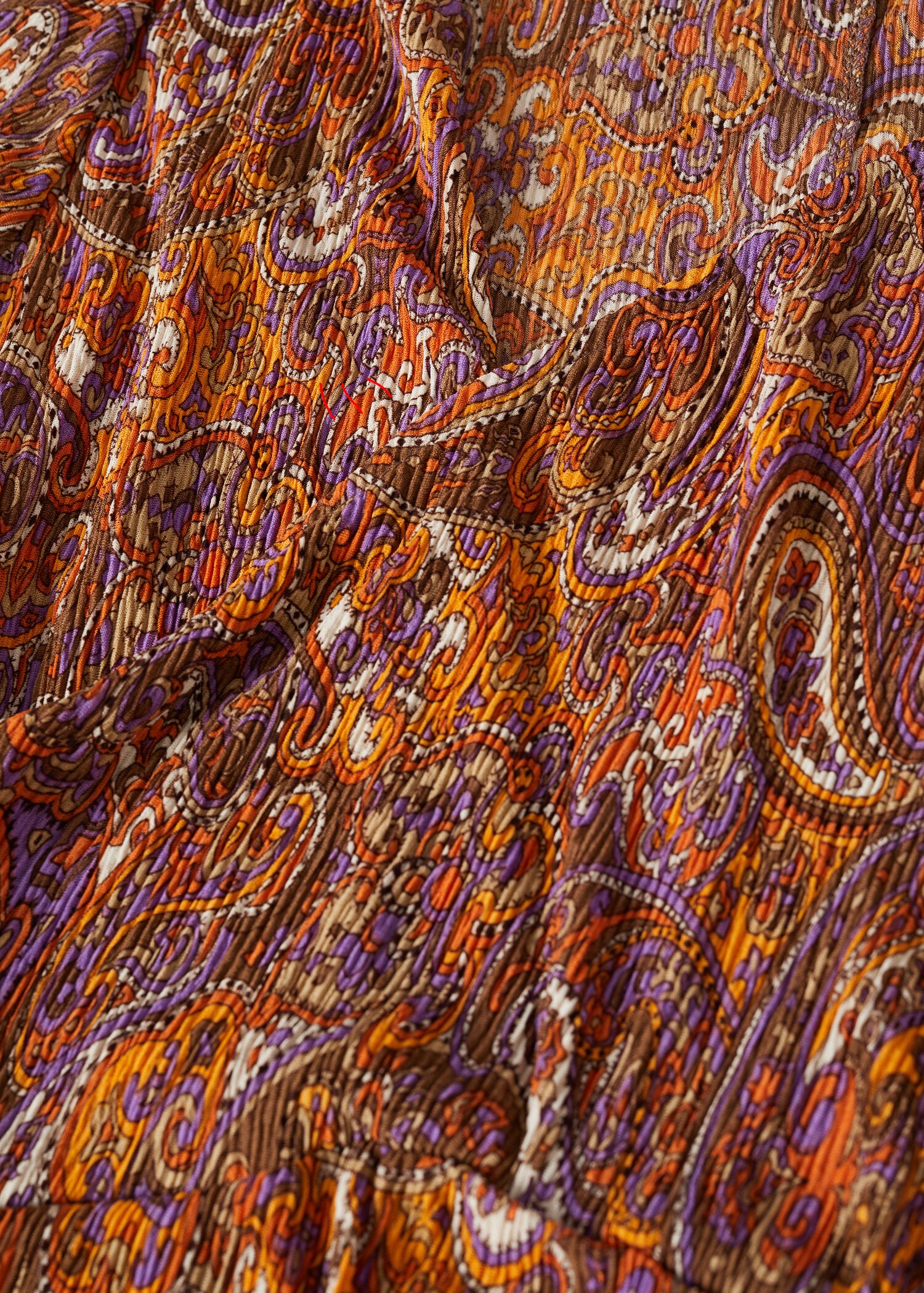 Vestido textura estampado - Detalle del artículo 8