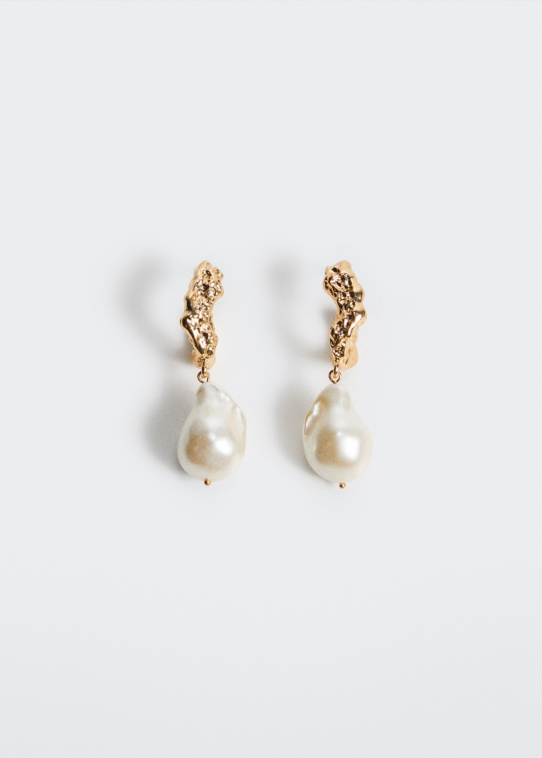 Pearl pendant earrings - Article without model
